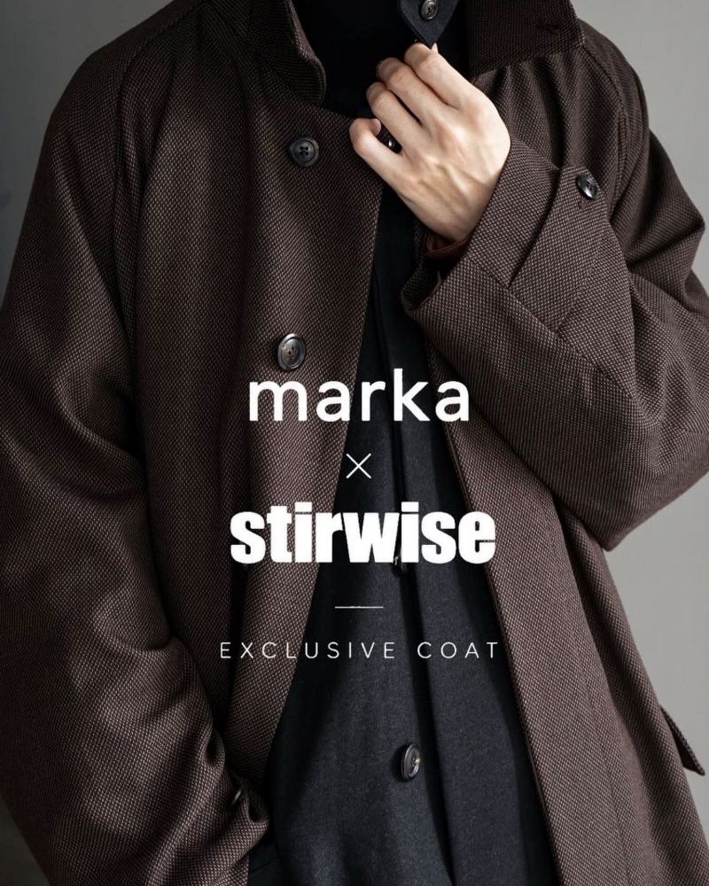 【Release9/21】TUMBLD WOOL SERGE RAGLAN SLEEVES COAT 【Exclusive】