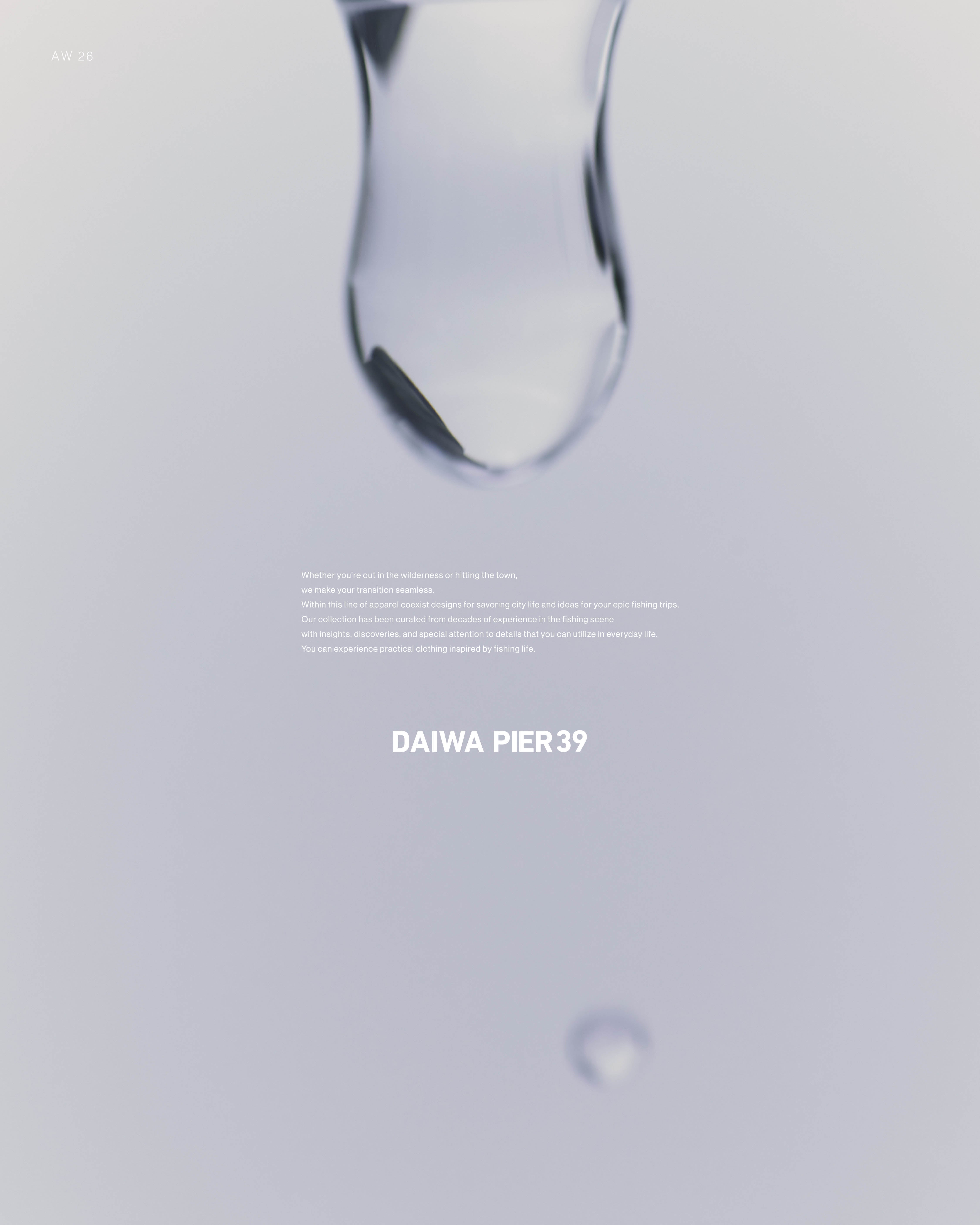 【Release 8/29】DAIWA PIER39 2026AW 2nd Delivery