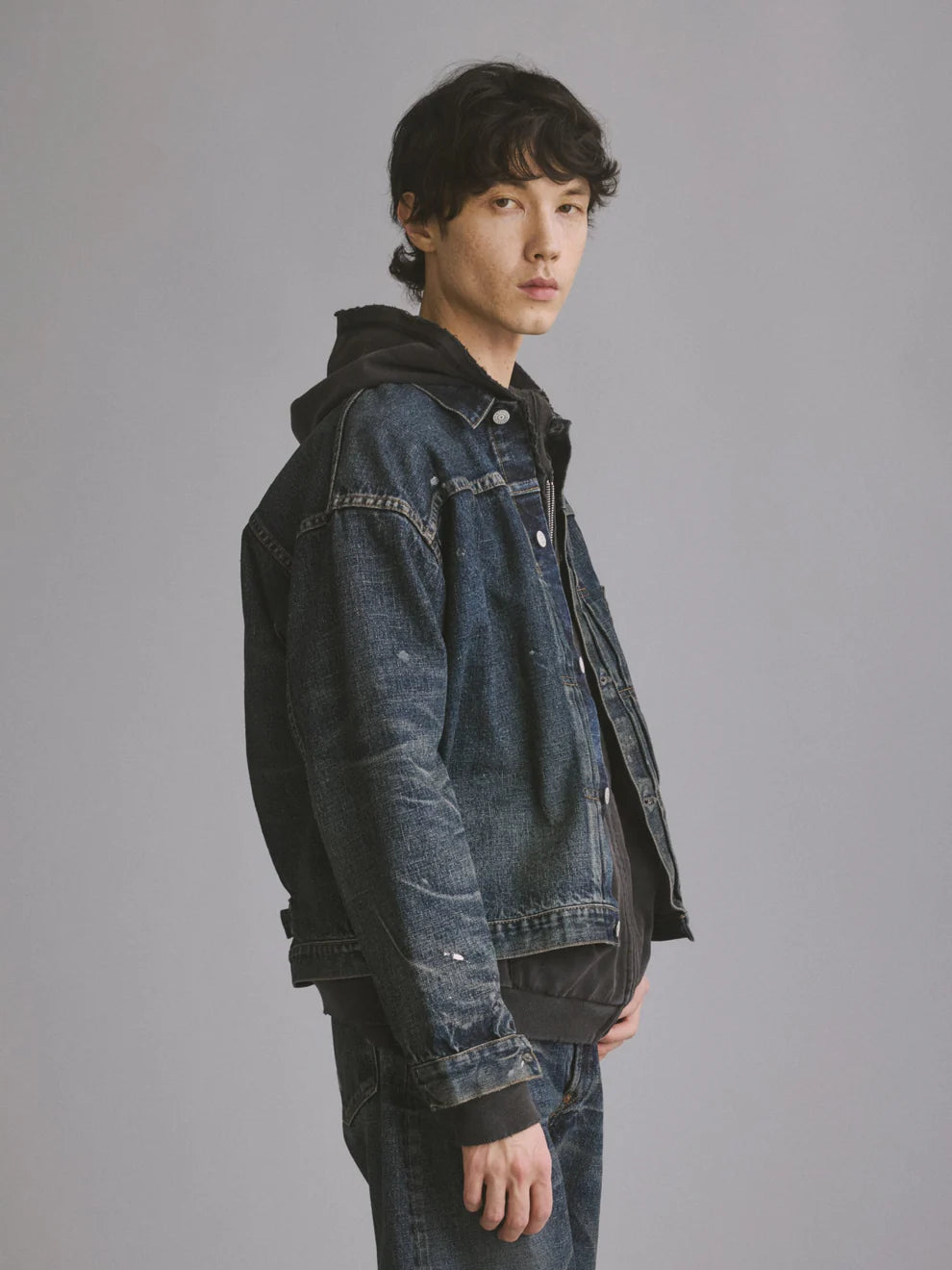 【3/14発売】#001 T-BACK DENIM JACKET