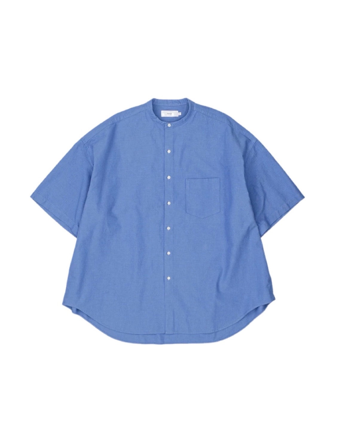 【5/23(土)発売】Oxford S/S Oversized Band Collar Shirt