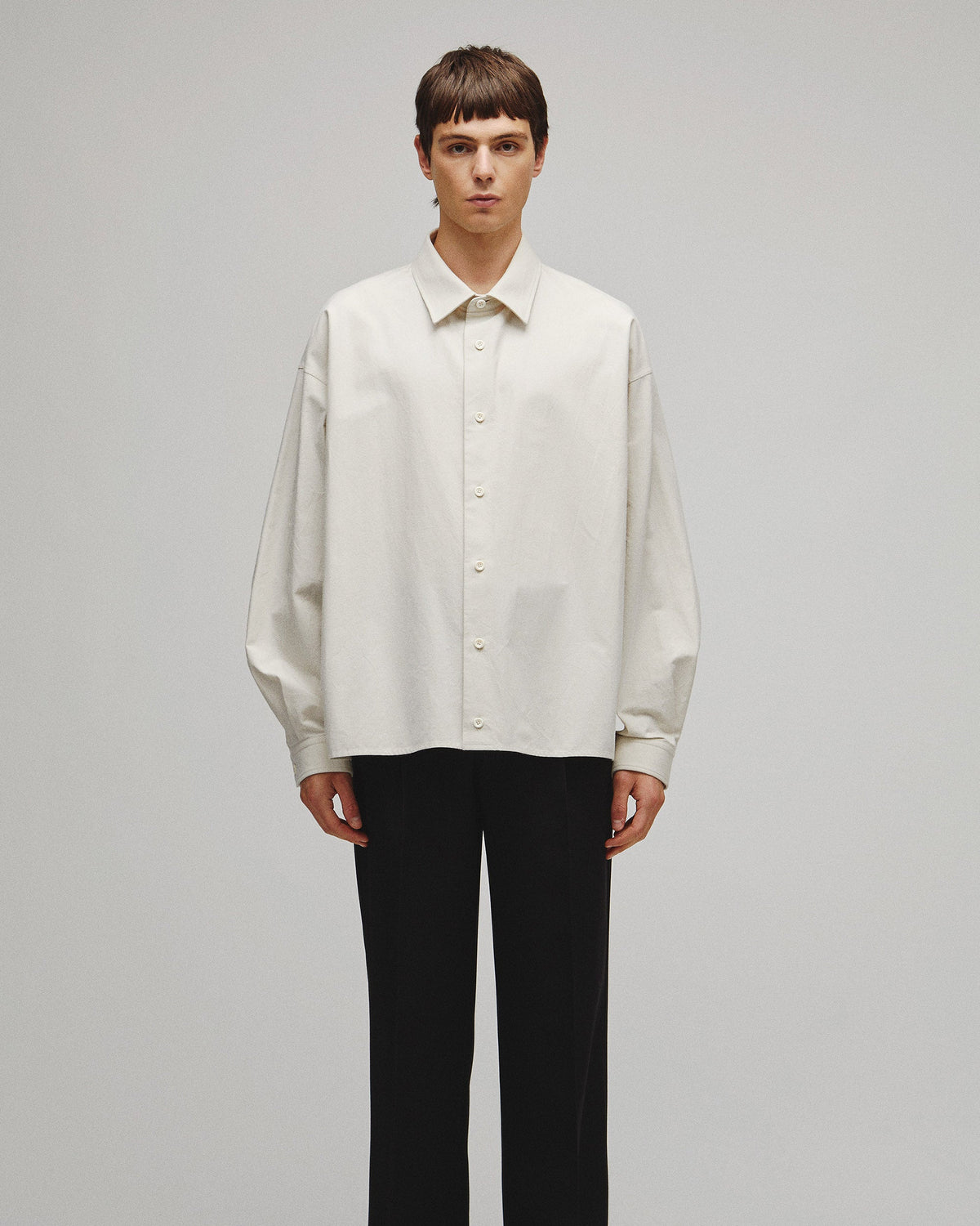 RERACS BALLOON CARDIGAN SHIRT / COTTON
