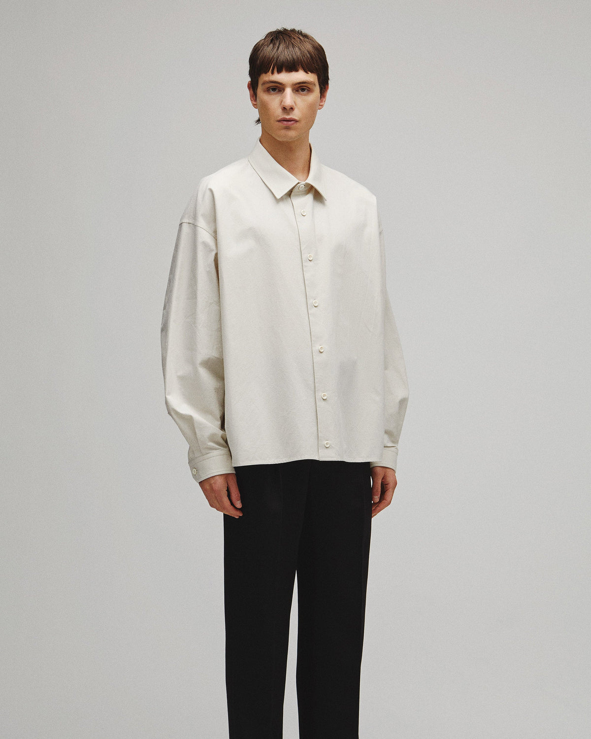 RERACS BALLOON CARDIGAN SHIRT / COTTON