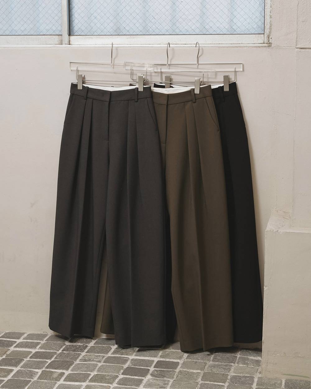 【9/9(水)発売】Bonding Wide Trousers