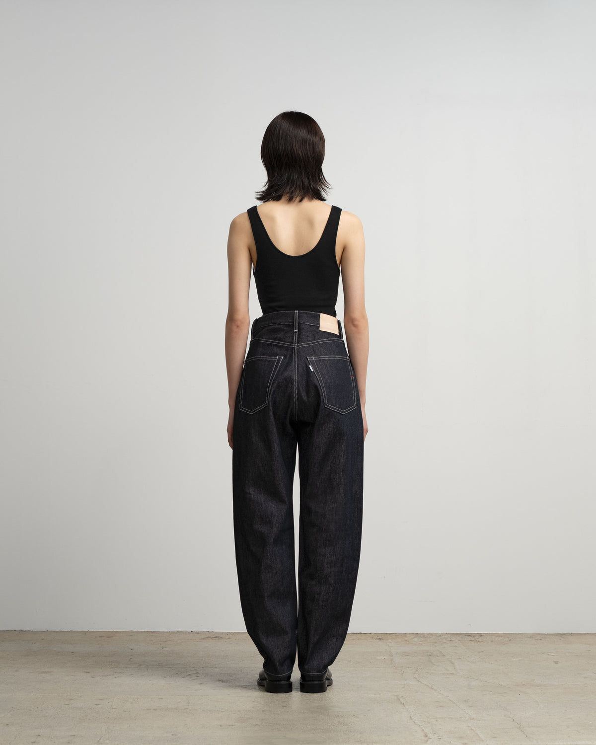 Selvage Denim Five Pocket Tapered Pants