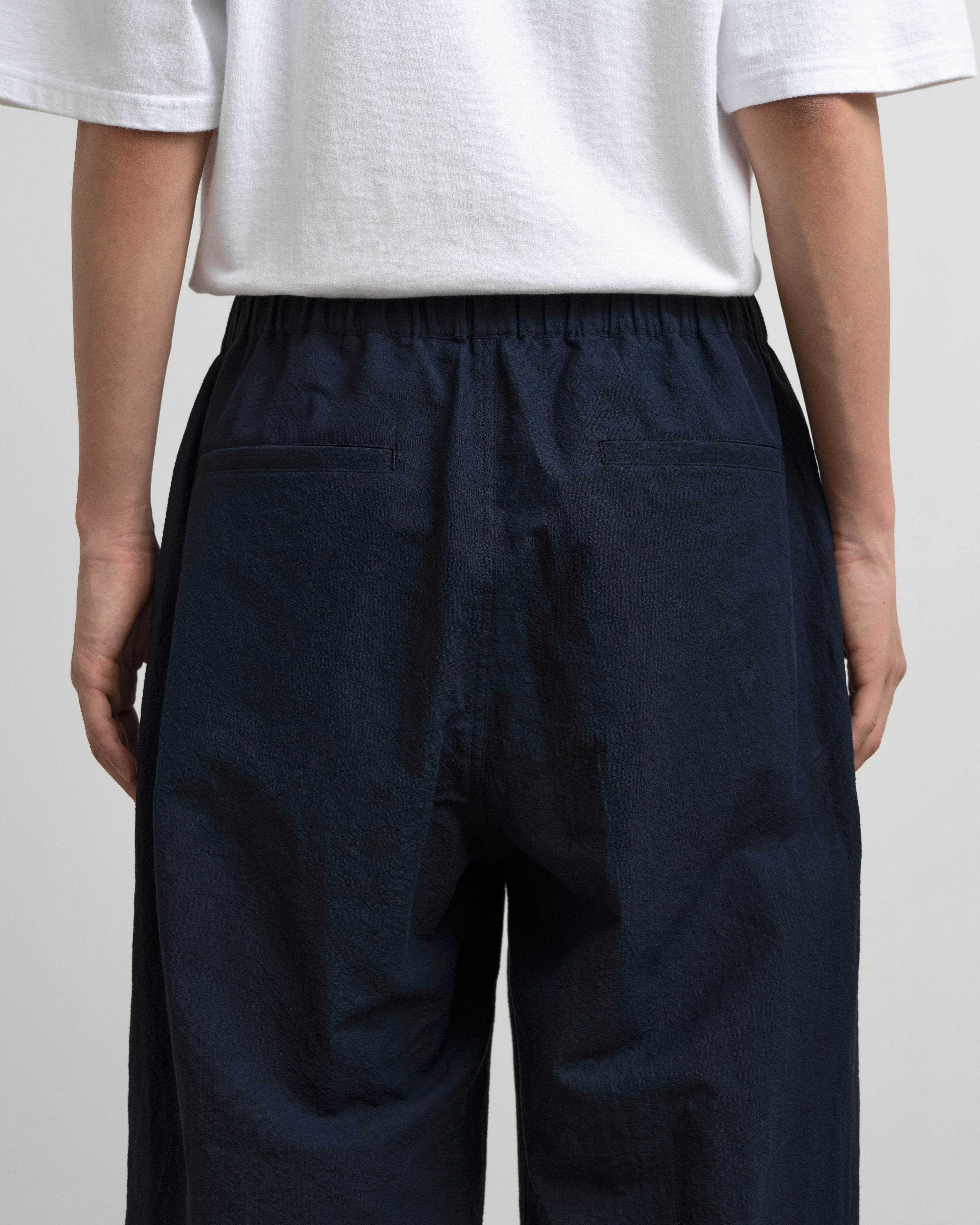 【5/23(土)発売】Cotton Linen Seersucker Track Pants