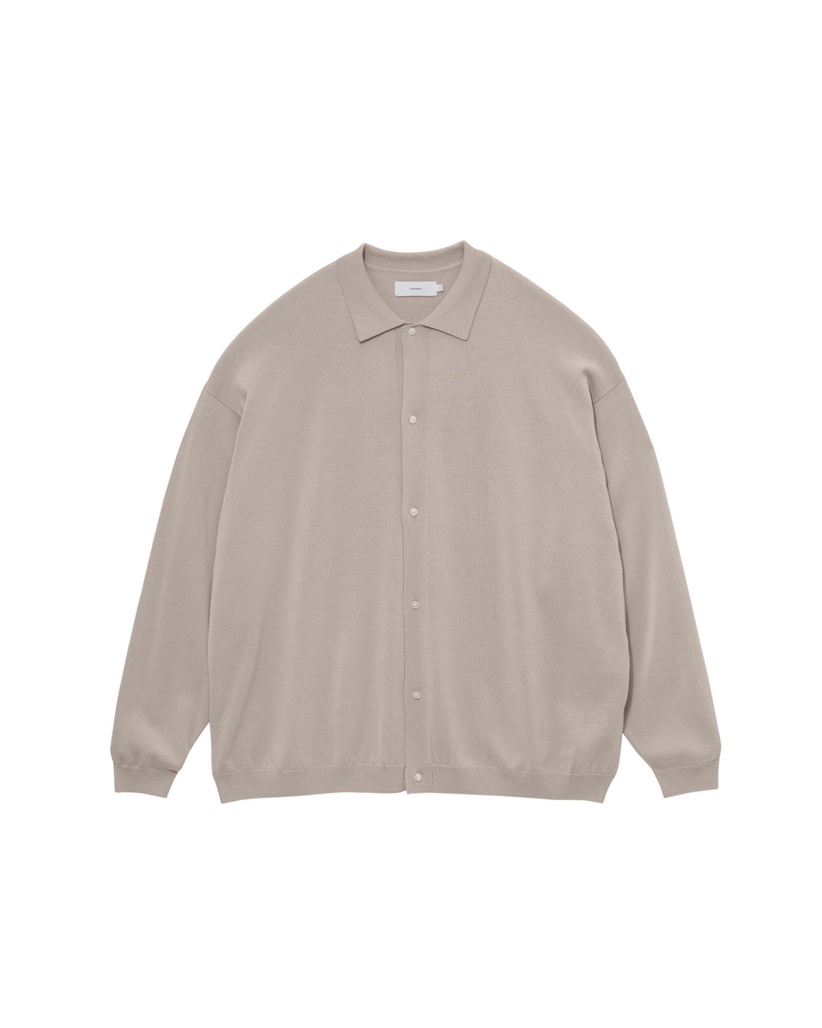 High Gauge Oversized L/S Knit Shirts
