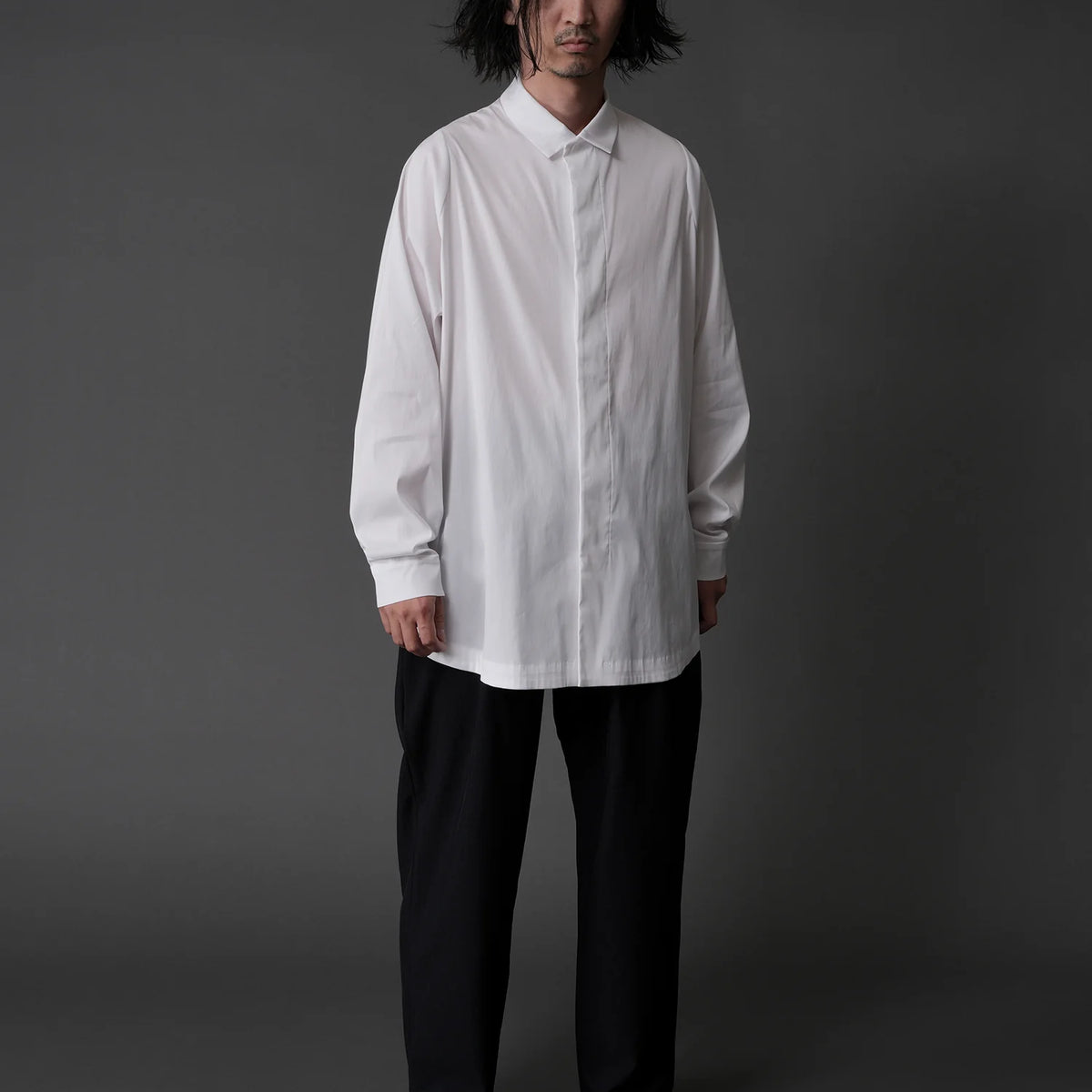 【POPUP Limited】CARTRIDGE SHIRT - BIOLAYER CONNECT #WHITE