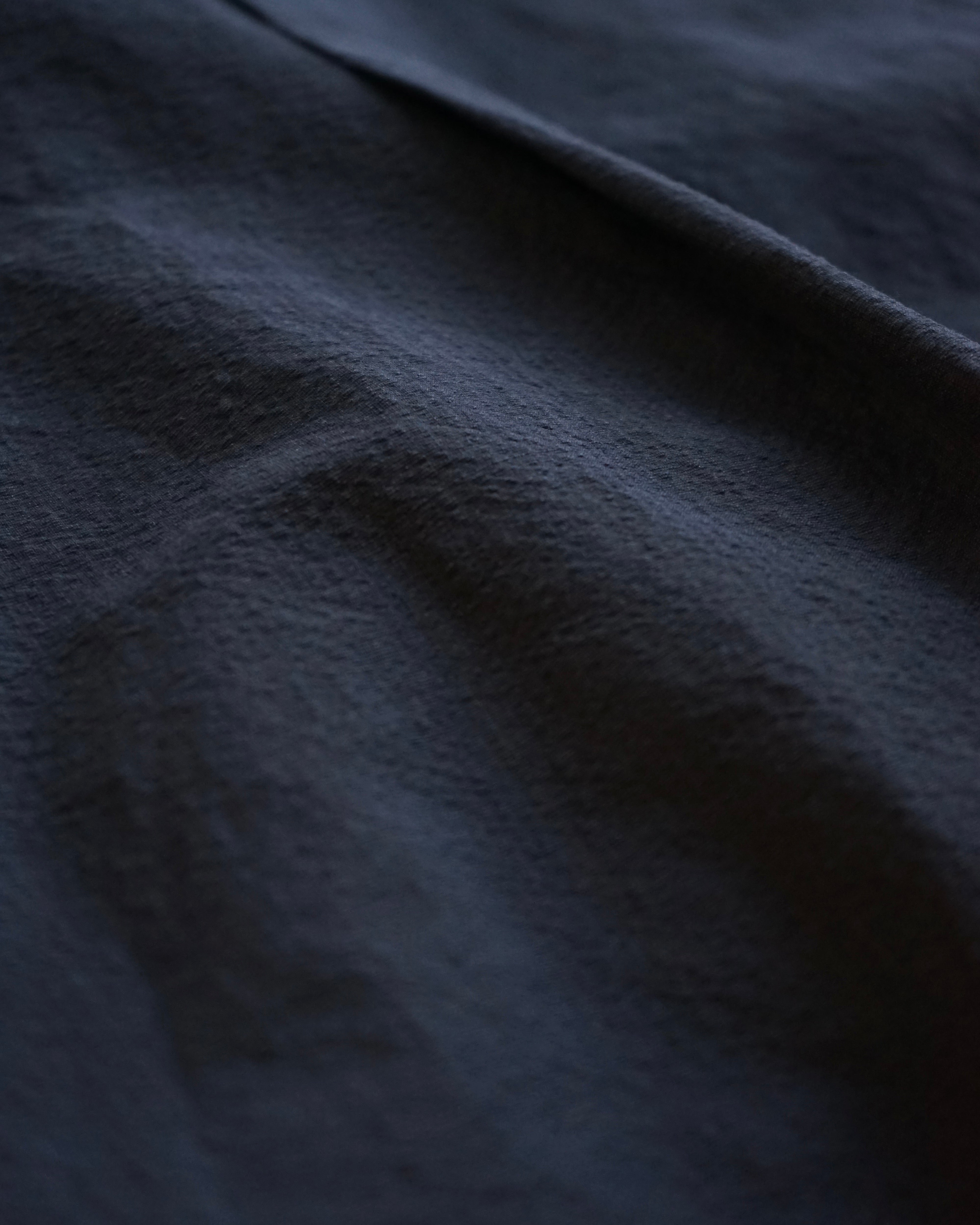 Cotton Linen Seersucker Track Shorts