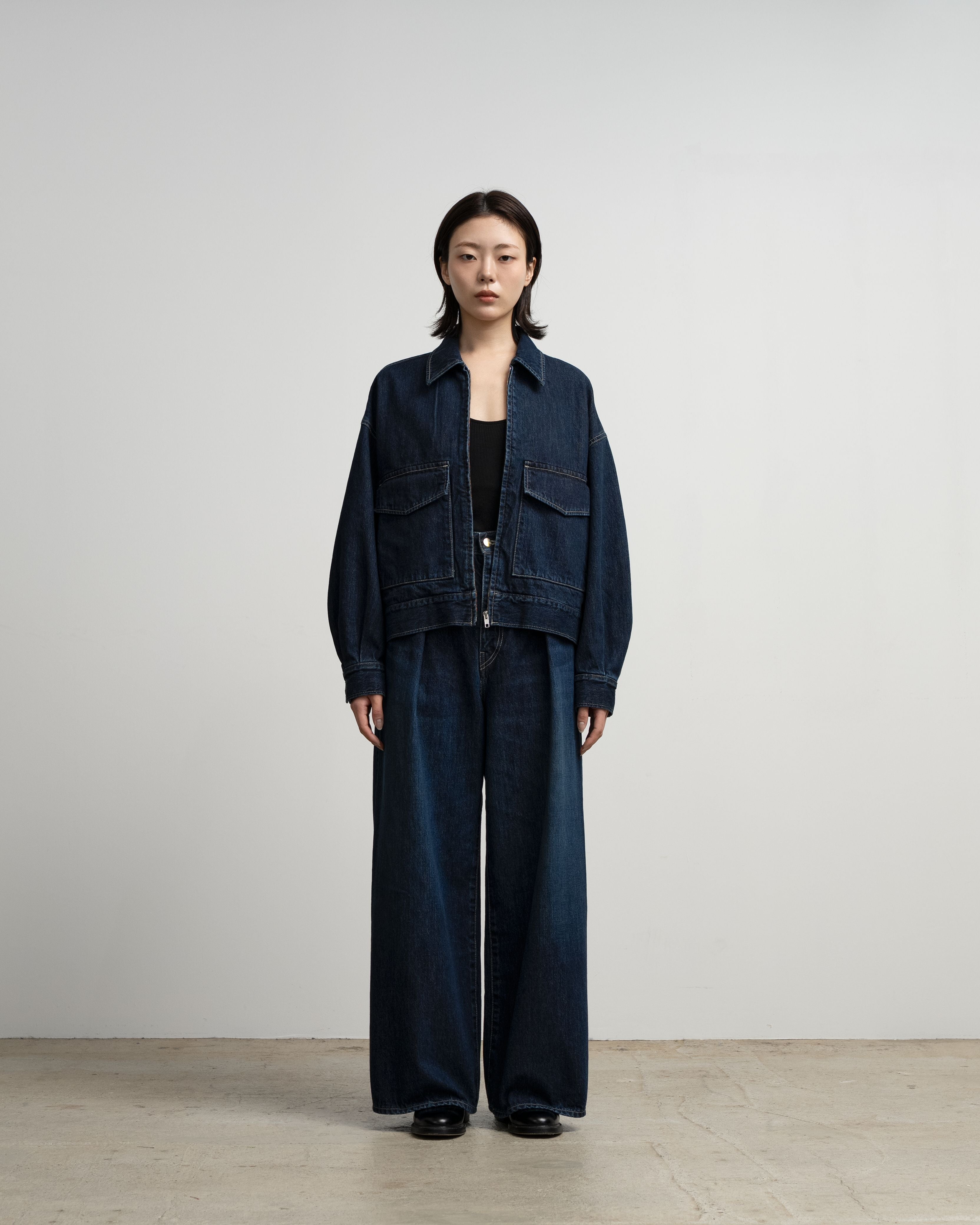 【7/25(土)発売】Selvage Denim Zip Jacket -DARK FADE-