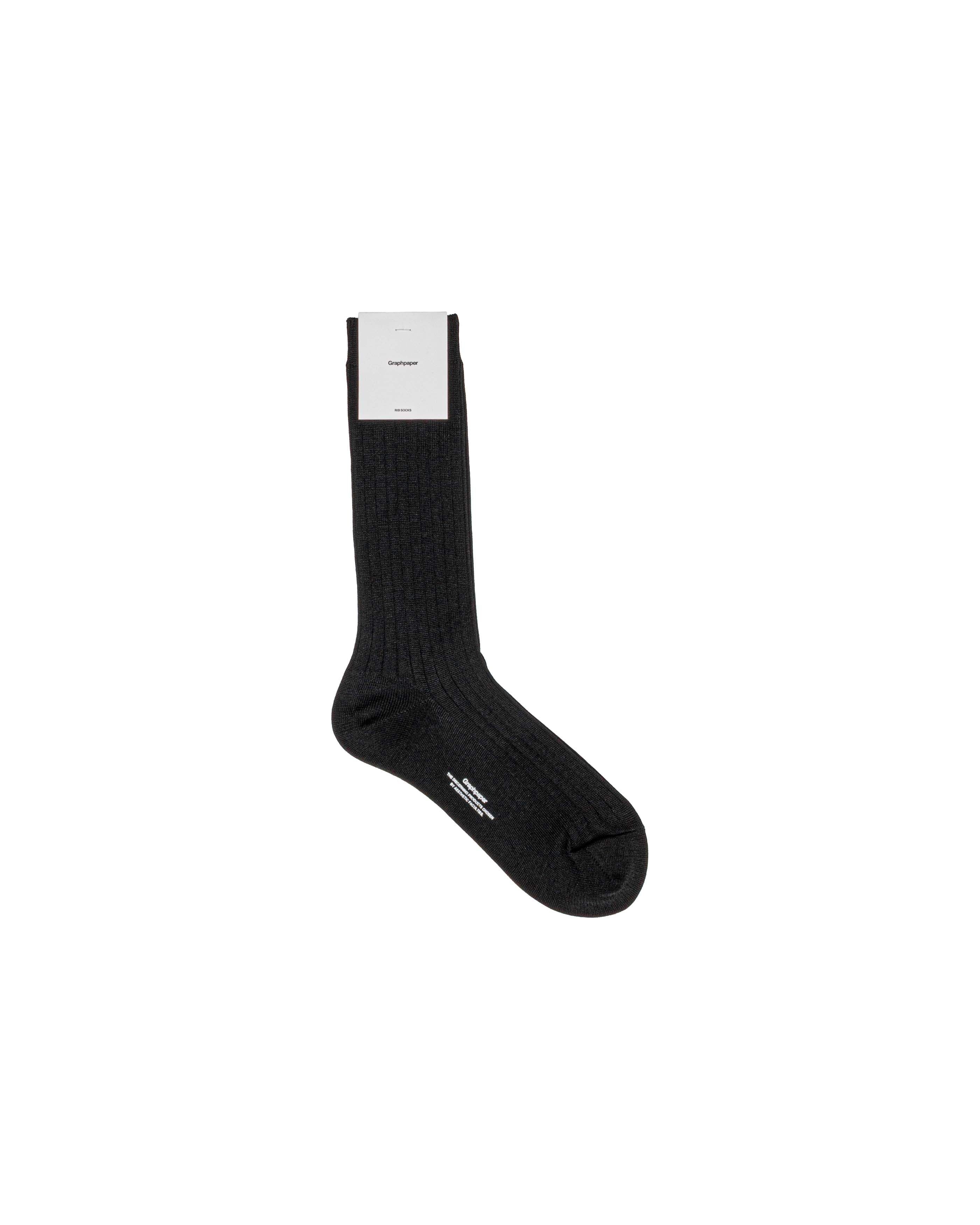 Graphpaper Rib Socks