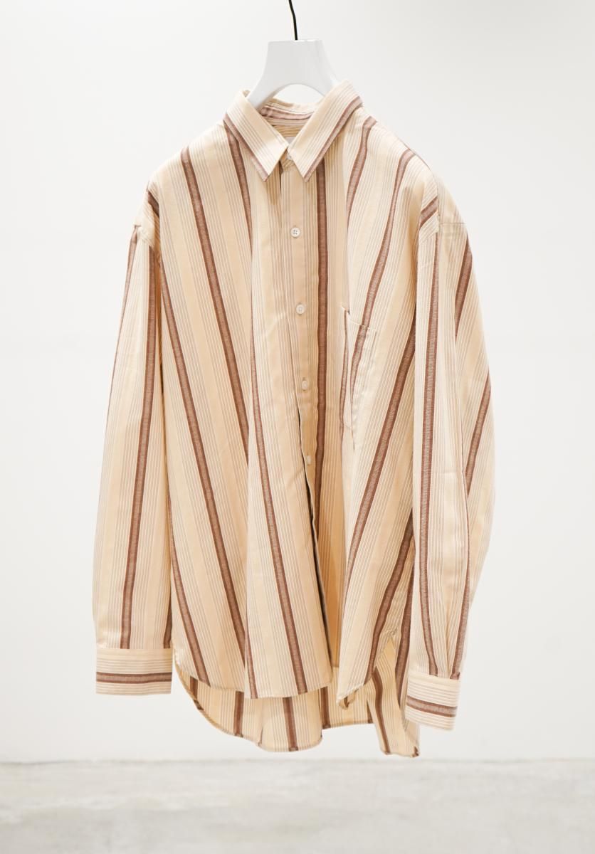 Handmade Classic Collar Shirt(Brown.ST)