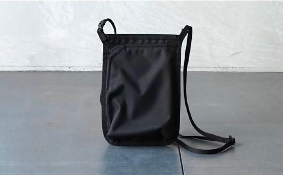 NECK POUCH STANDARD M BLACK