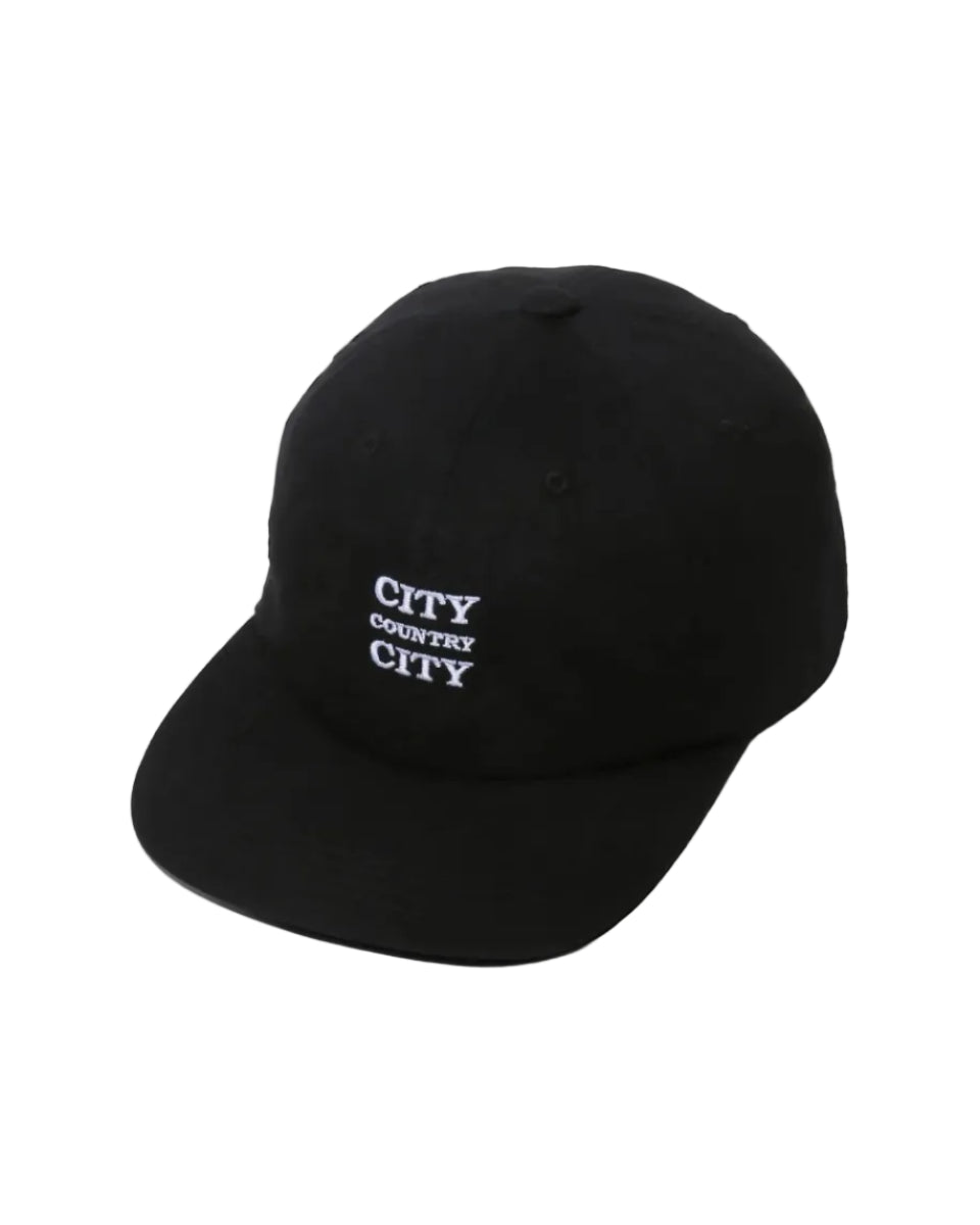 EMBROIDERD LOGO COTTON CAP_CITY COUNTRY CITY