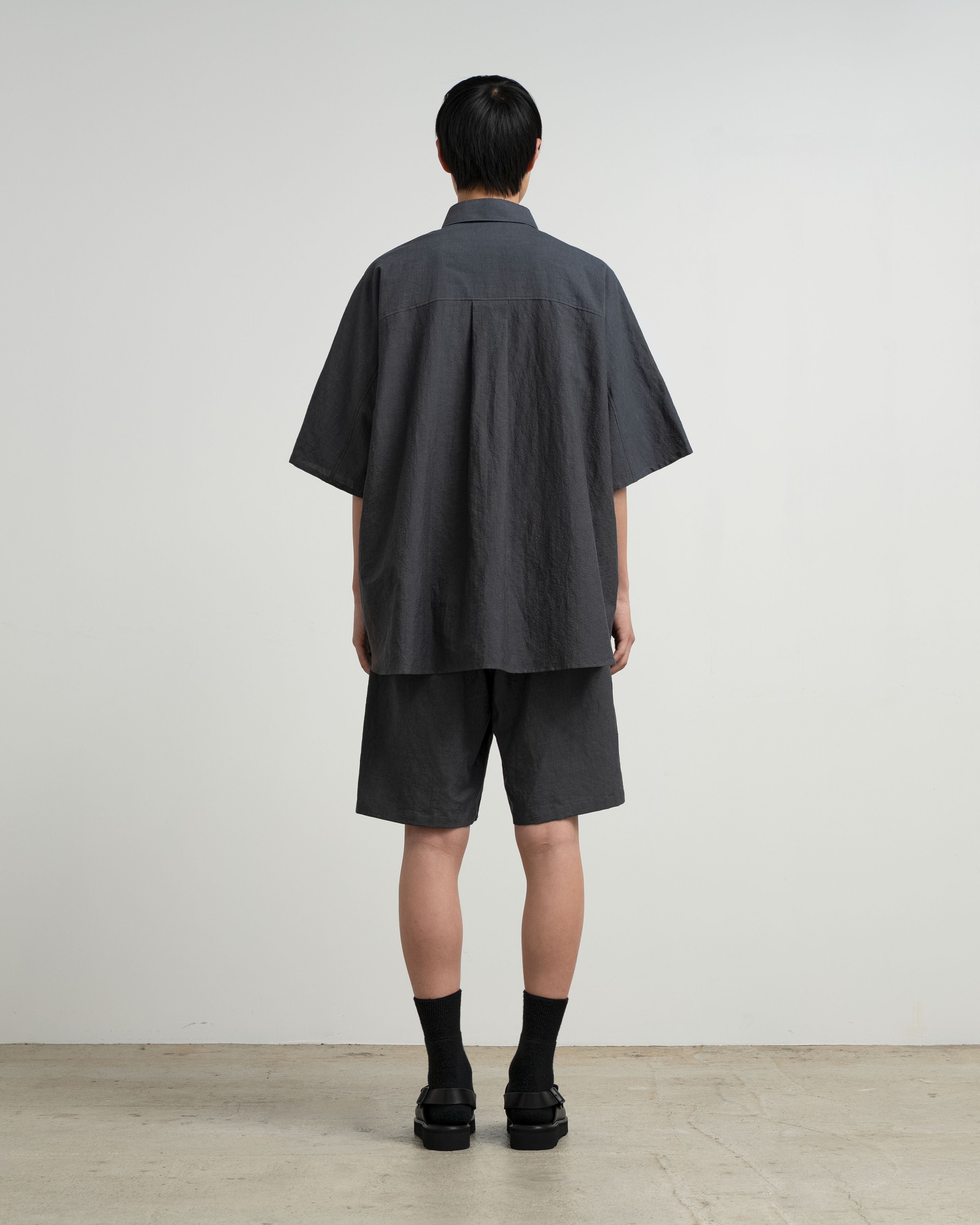 【5/23(土)発売】Cotton Linen Seersucker S/S Pullover Shirt