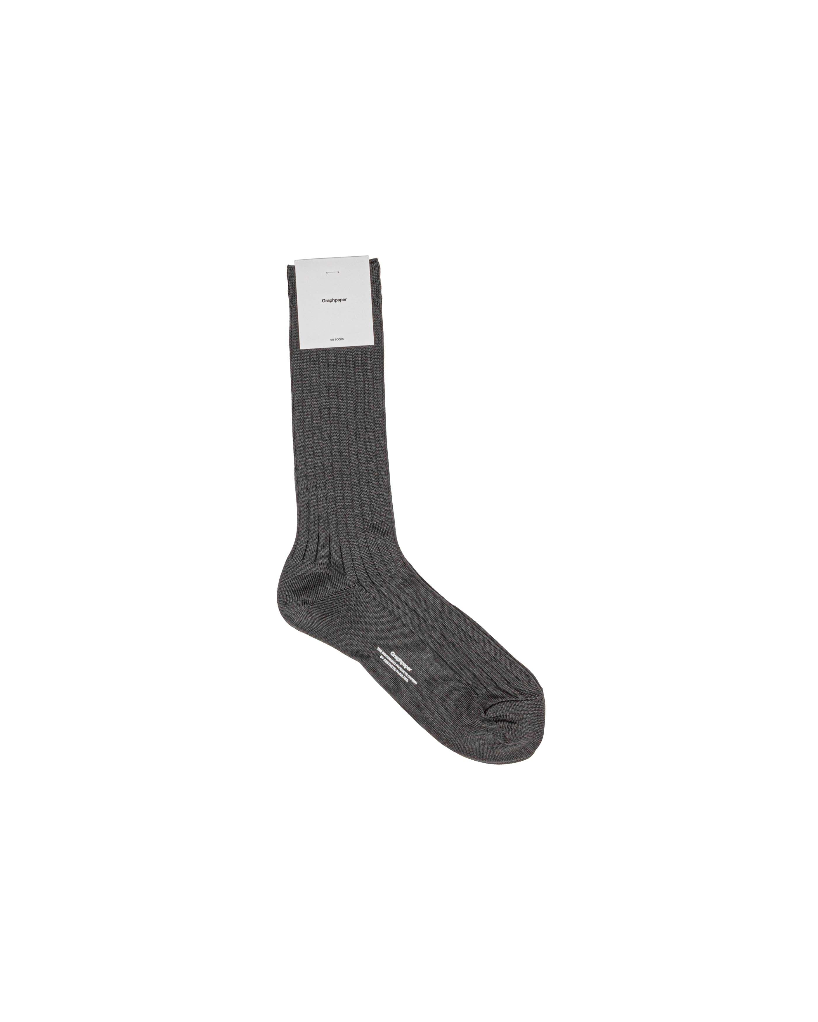 Graphpaper Rib Socks