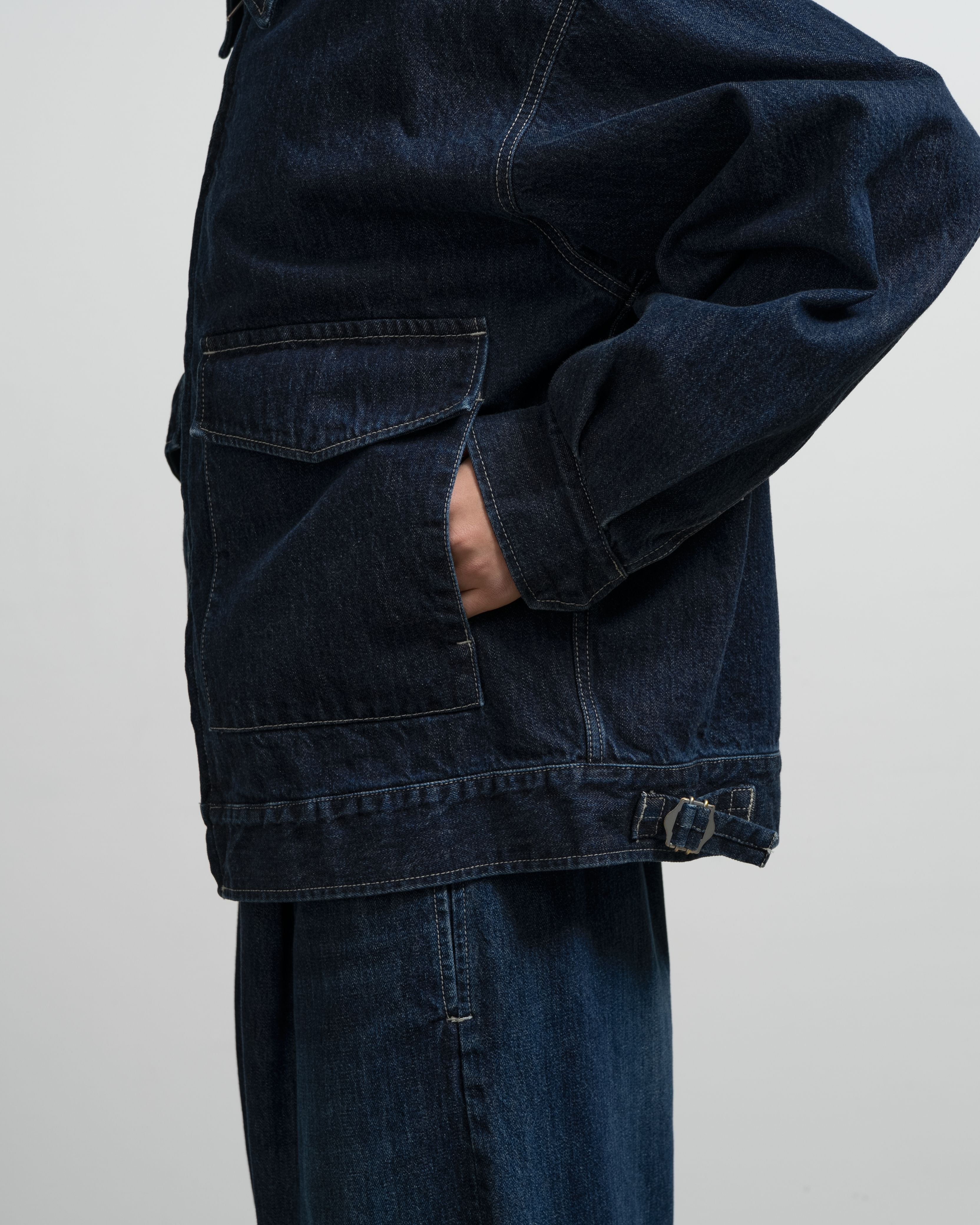 【7/25(土)発売】Selvage Denim Zip Jacket -DARK FADE-
