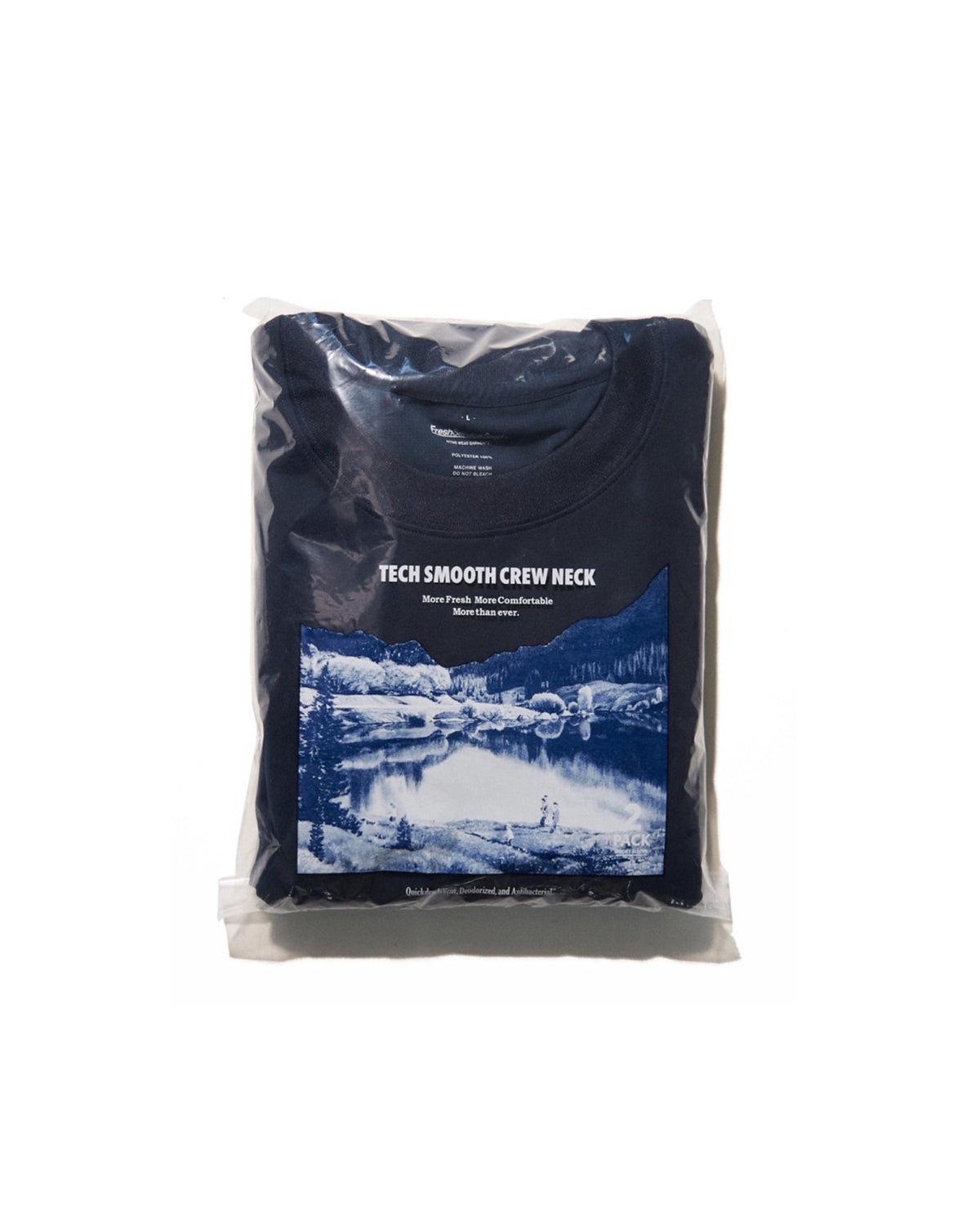 【6/6(土)発売】2-PACK TECH SMOOTH S/S CREW NECK