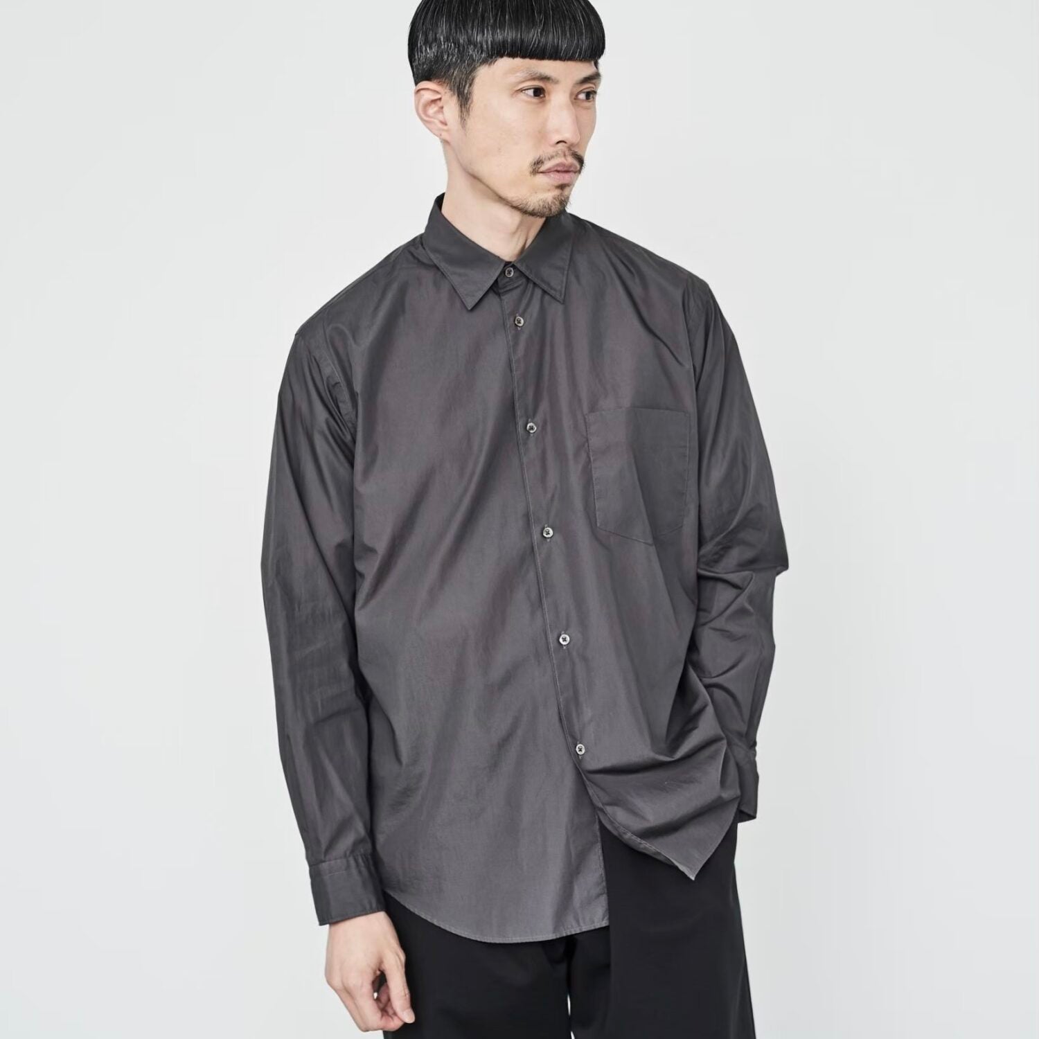 Broad Regular Collar Shirt