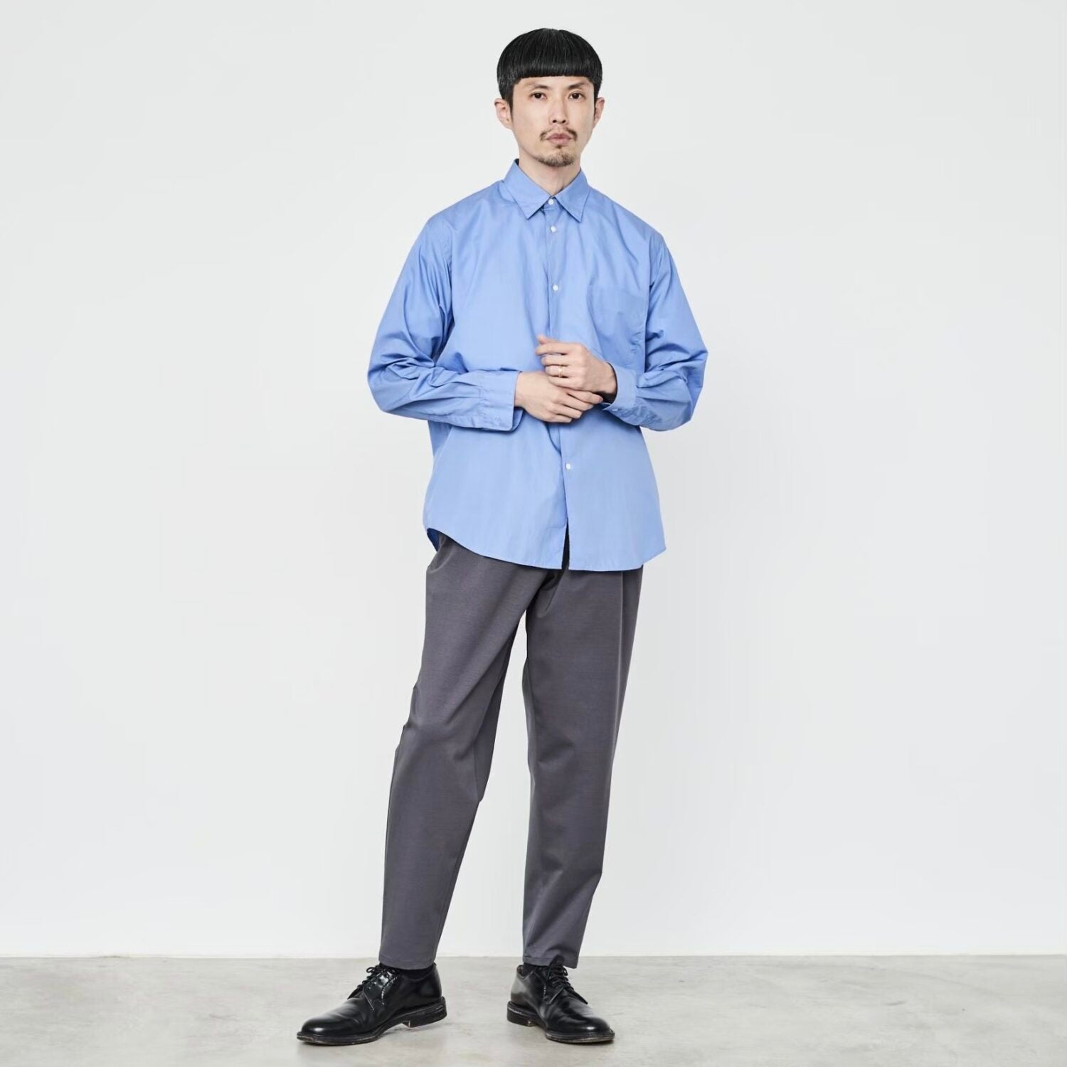 Broad Regular Collar Shirt