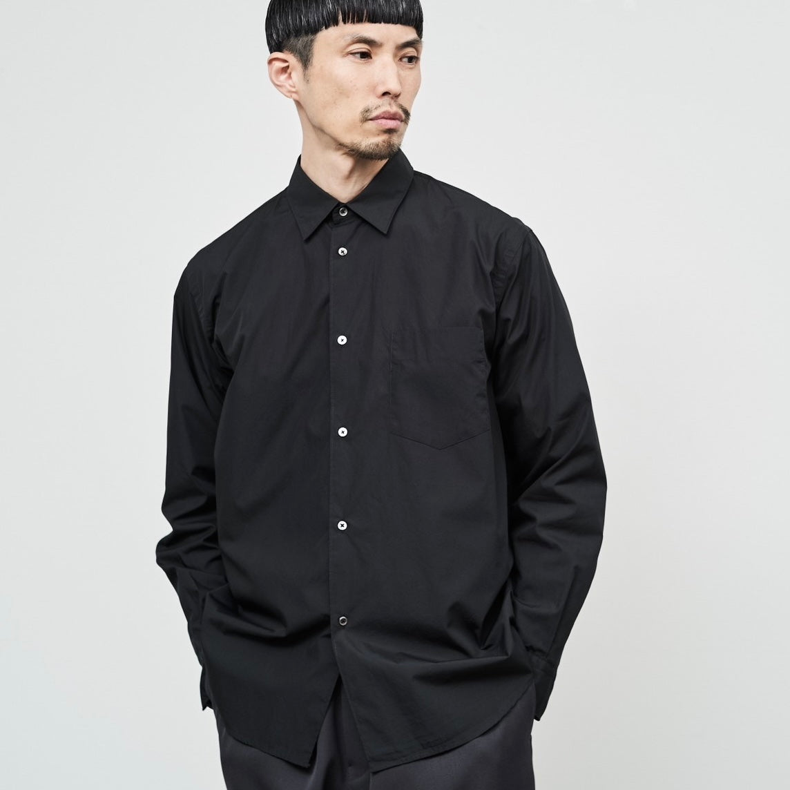 Broad Regular Collar Shirt