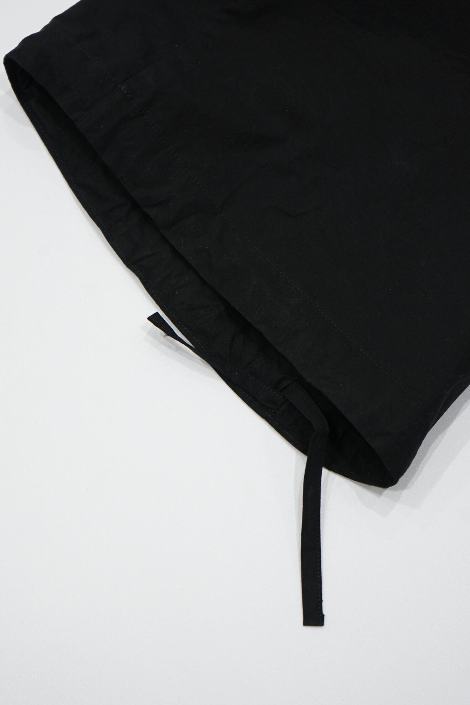 Maxi large pants with drawstrings