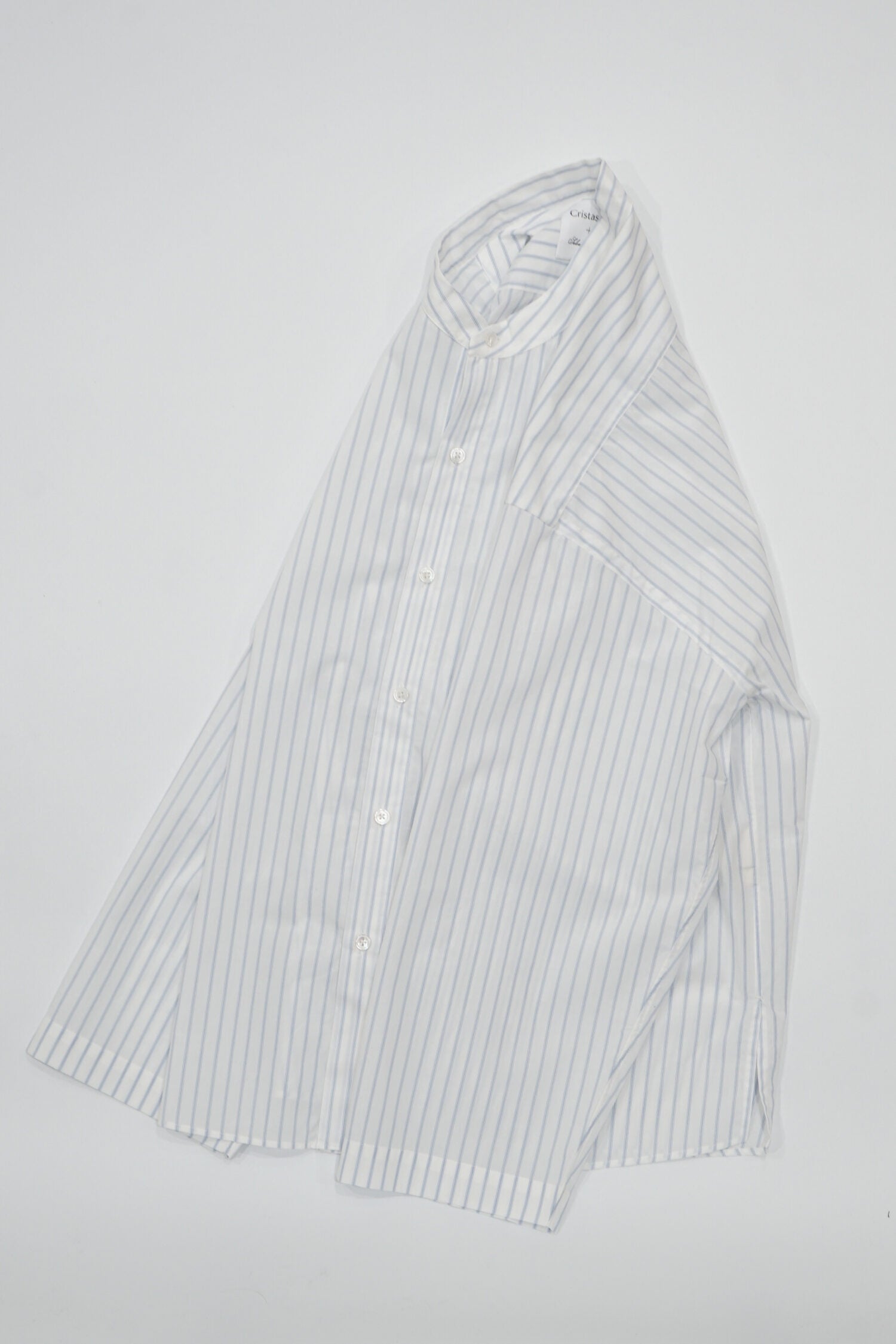 Japanese Cotton Pyjama Shirt(White/Blue.ST)