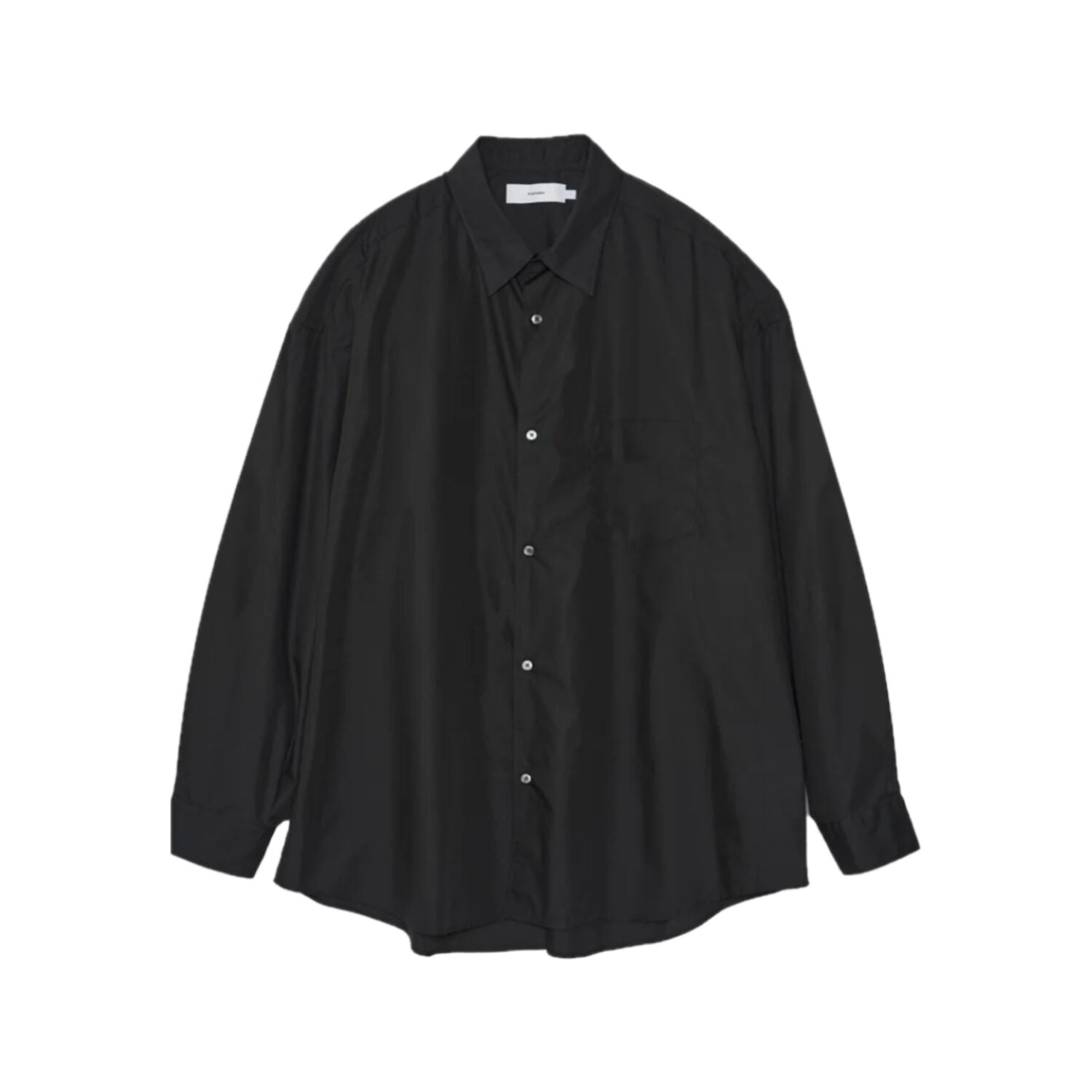 Broad L/S Oversized Regular Collar Shirt