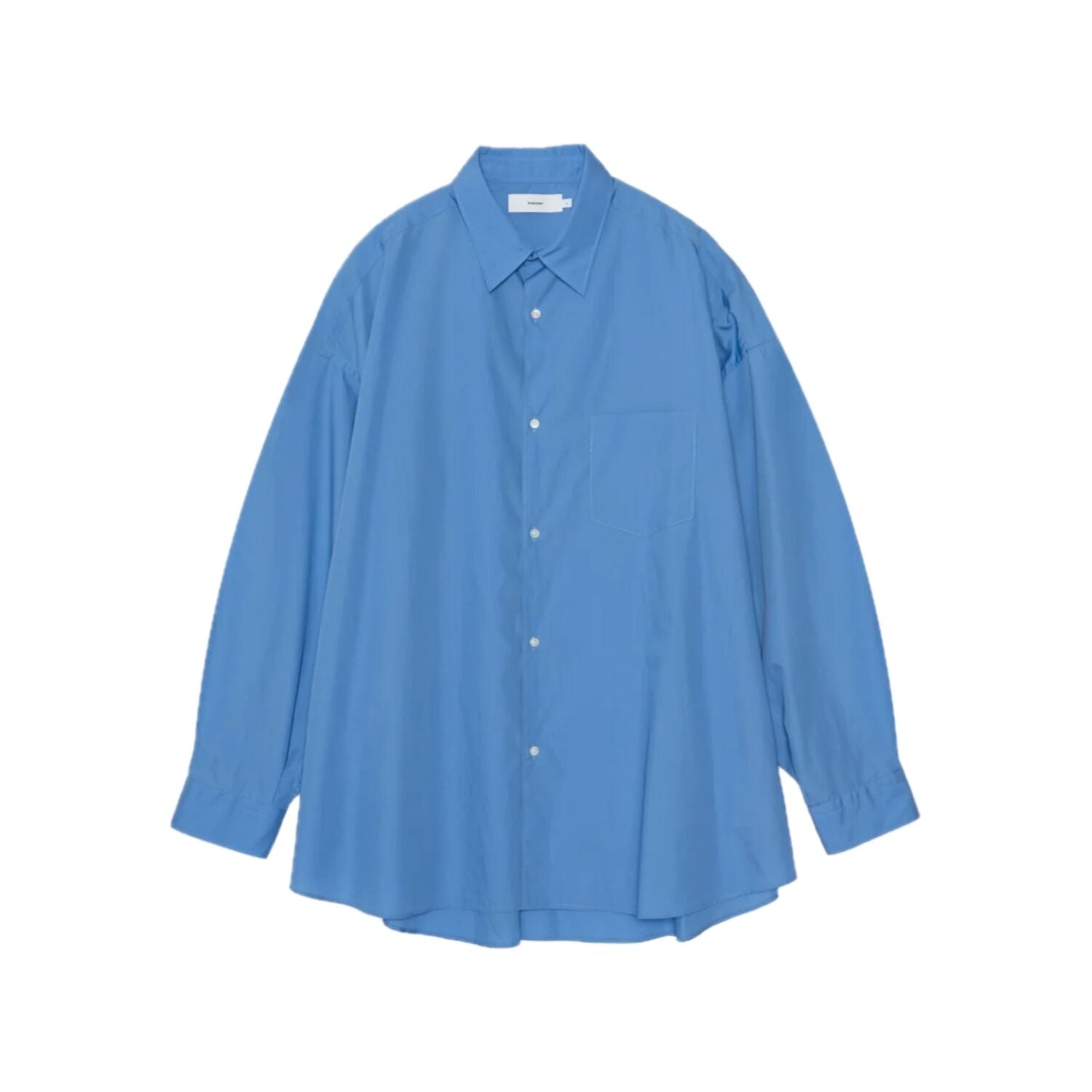 Broad L/S Oversized Regular Collar Shirt
