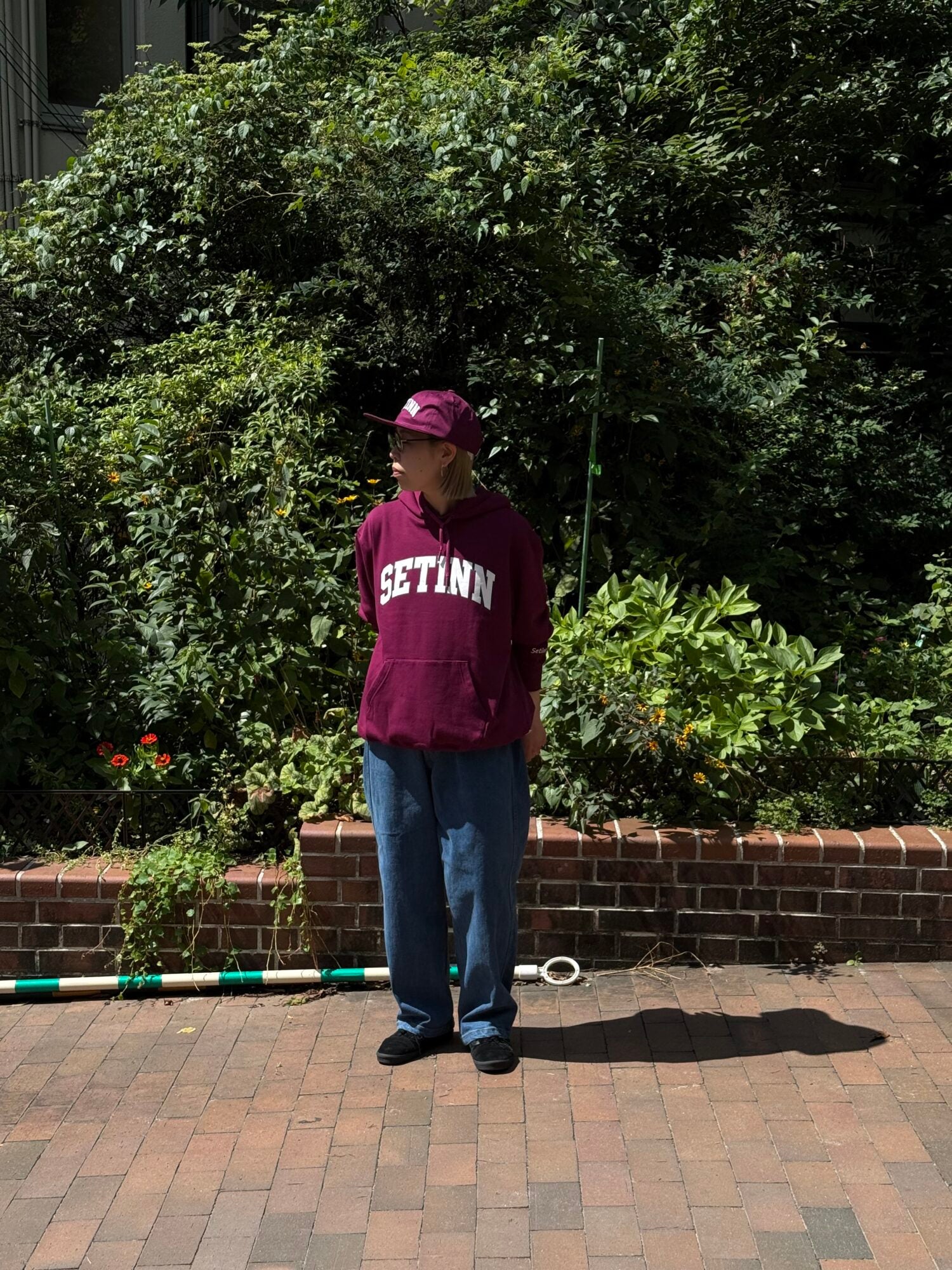 College Logo Hoodie