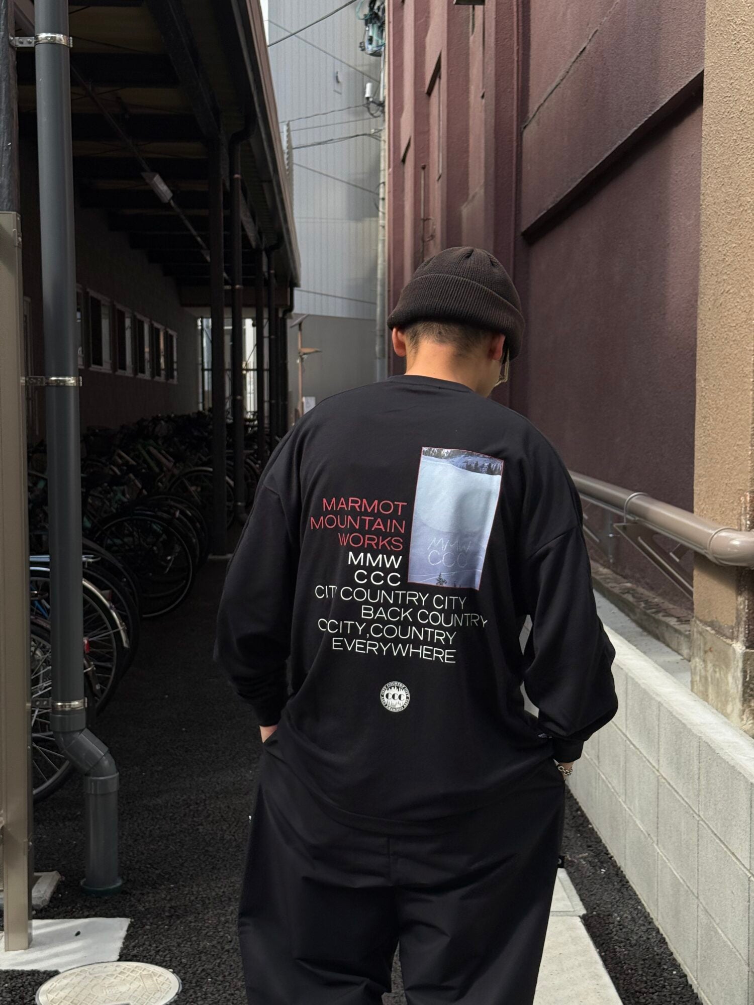 CITY COUNTRY CITYx MARMOT_MMWCCC L/S T-SHIRT_MMWCCC