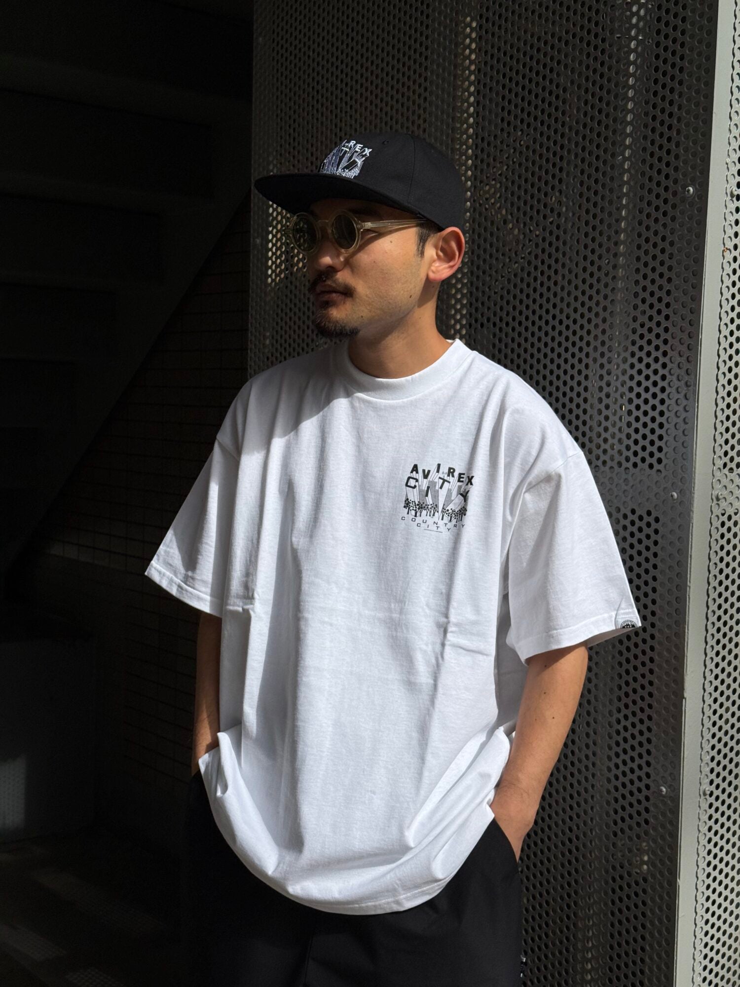 CITY COUNTRY CITY x AVIREX_COTTON T-SHIRT#2