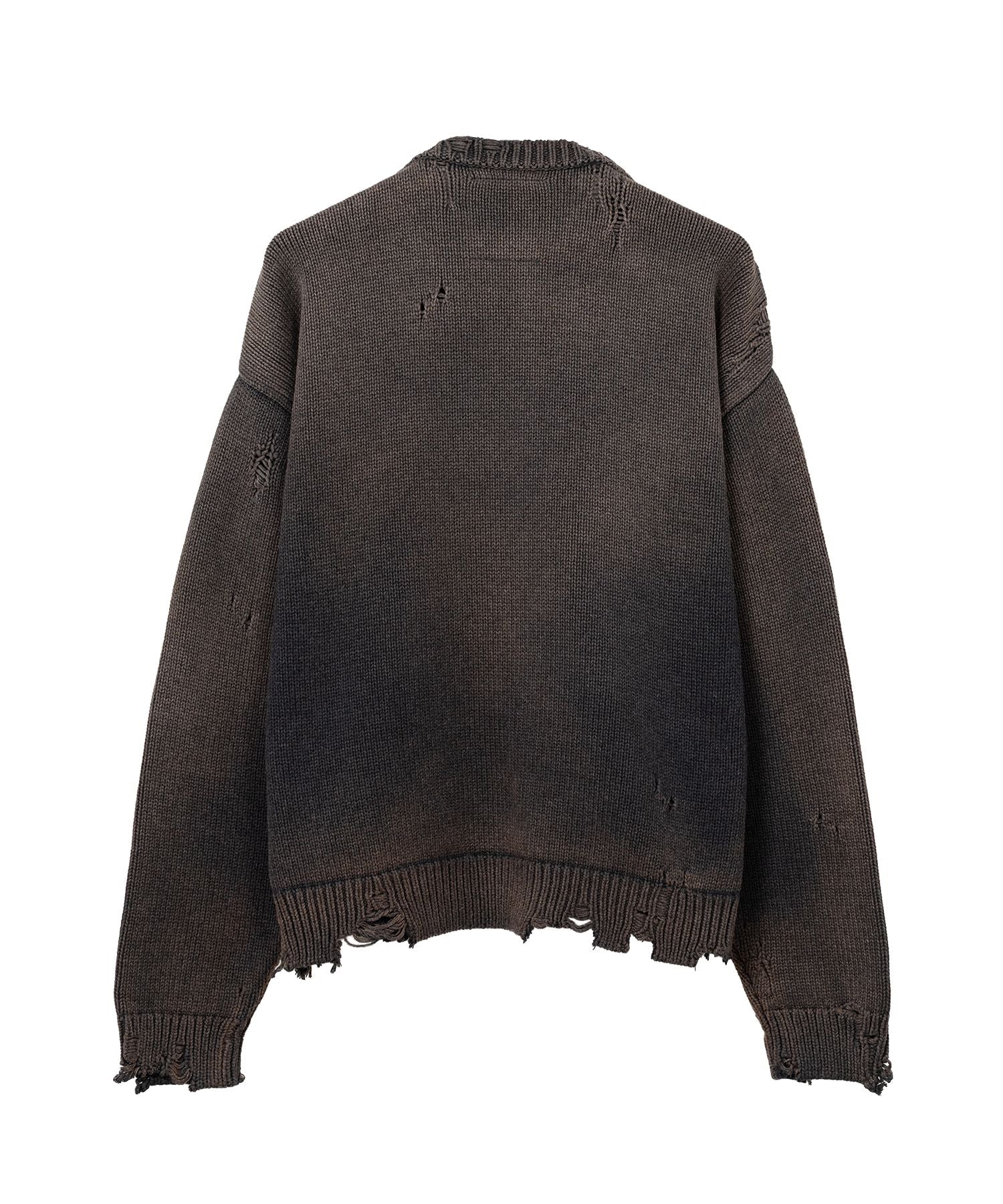 WHALE JACQUARD KNIT PULLOVER