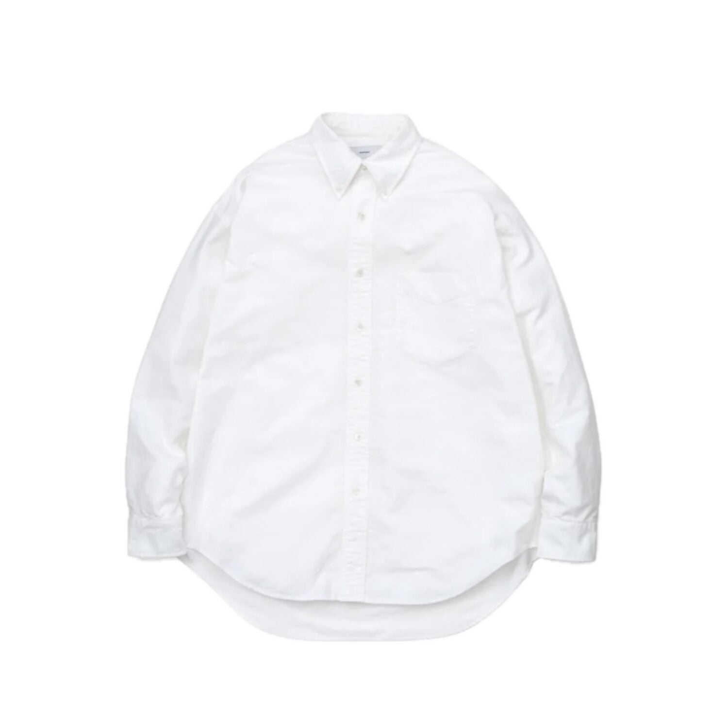 Oxford L/S Band Collar Box Shirt