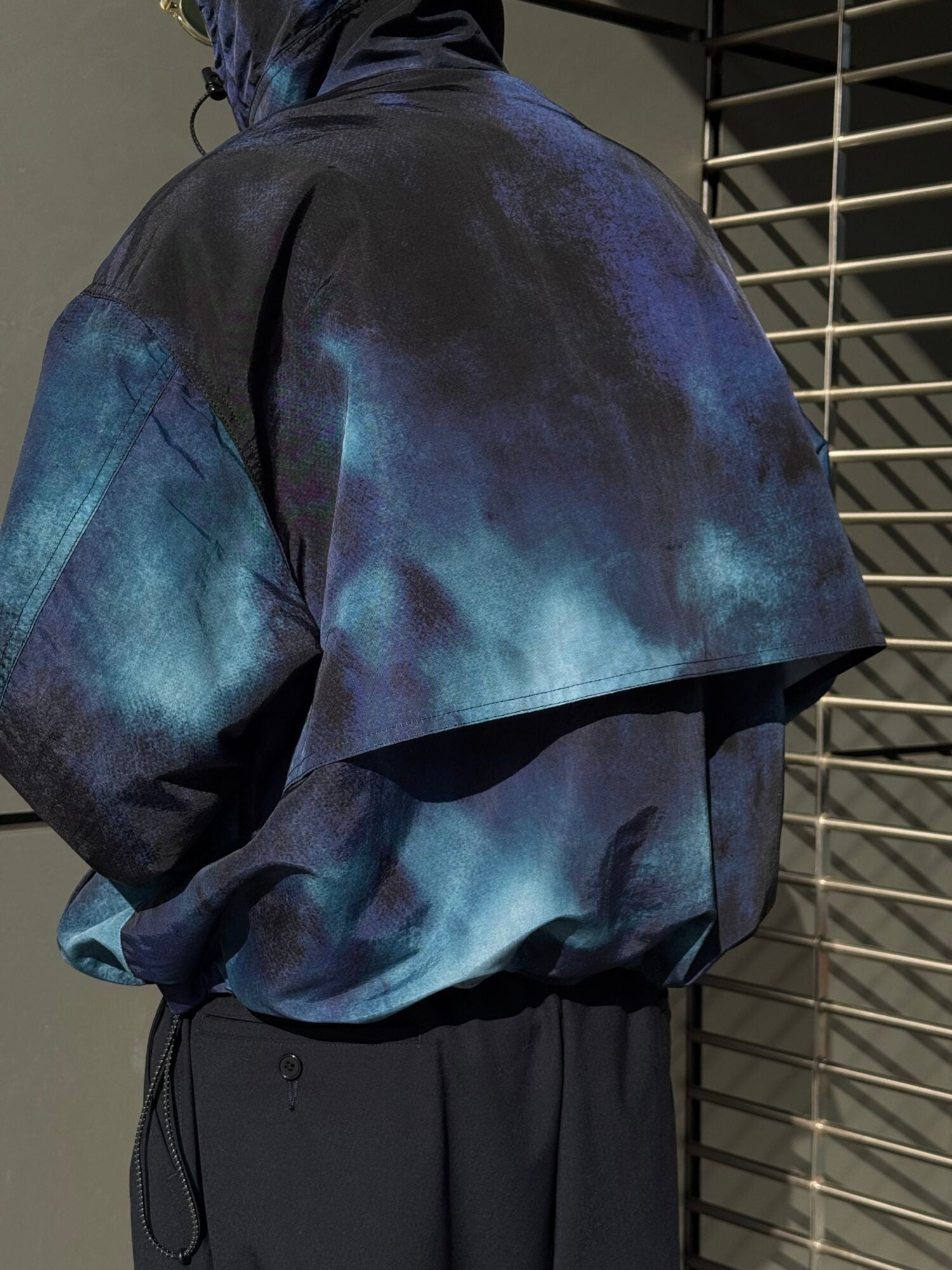 OG TIEDYE NYLON PULL OVER JACKET