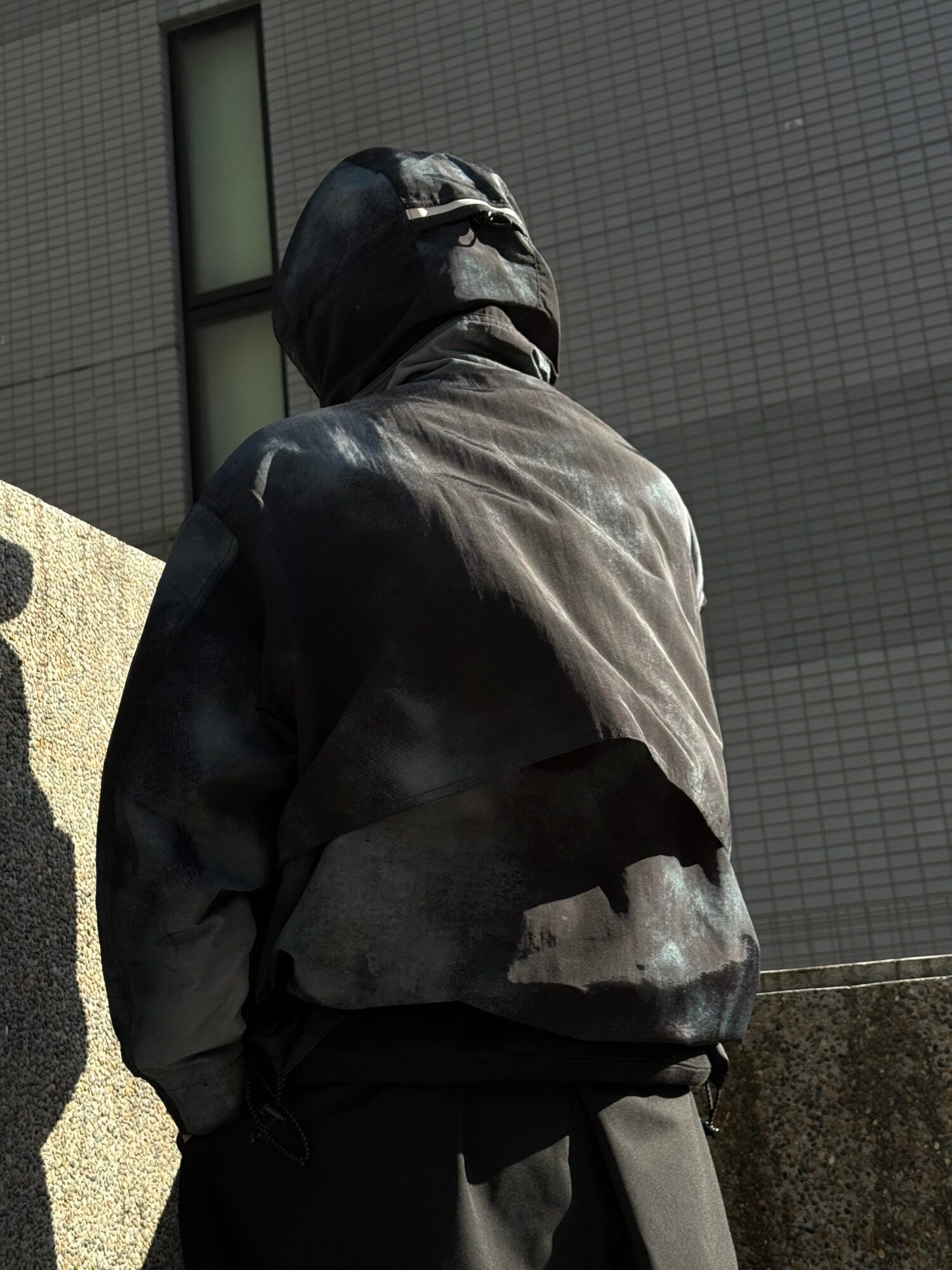 OG TIEDYE NYLON PULL OVER JACKET