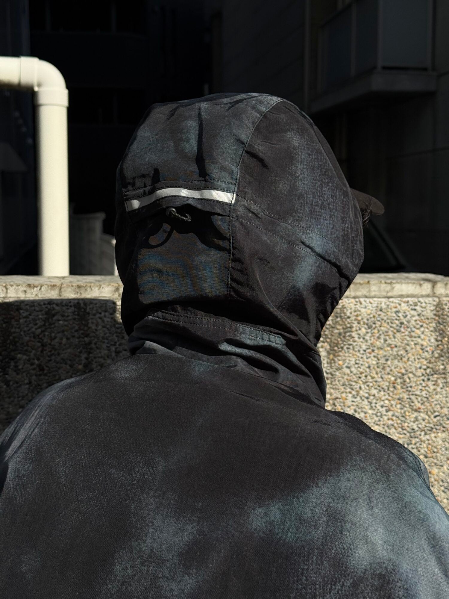 OG TIEDYE NYLON PULL OVER JACKET