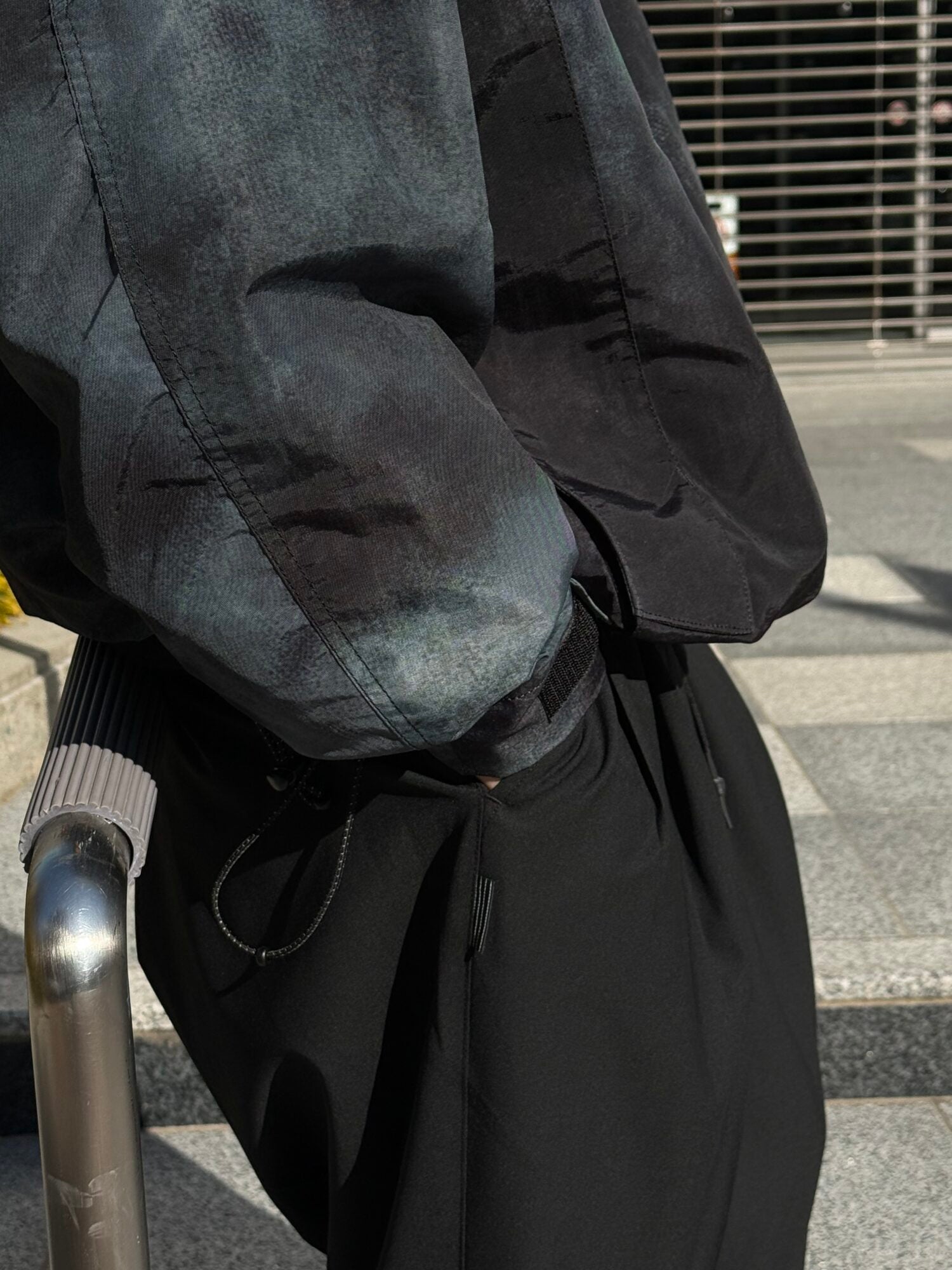 OG TIEDYE NYLON PULL OVER JACKET