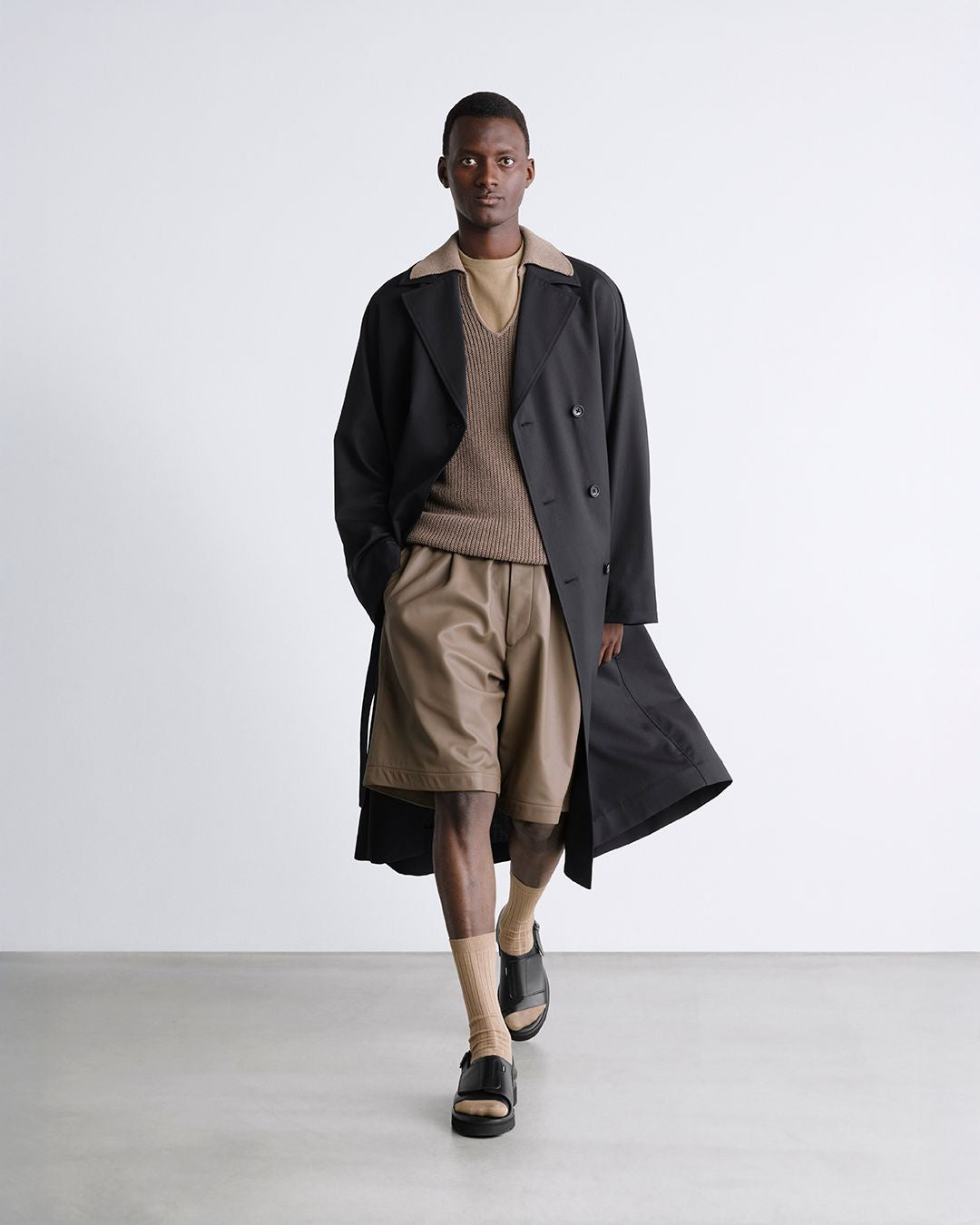 Graphpaper Rib Socks-COLLECTION-