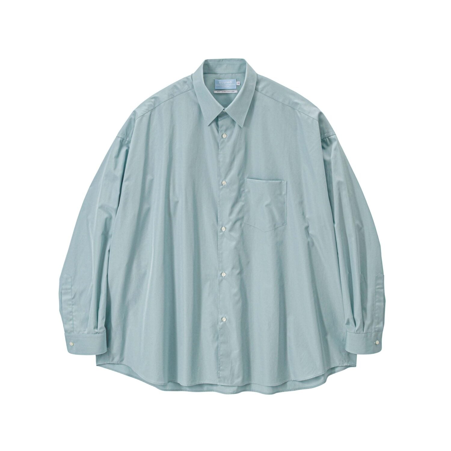 ALUMO for GP L/S Oversized Regular Collar Shirt