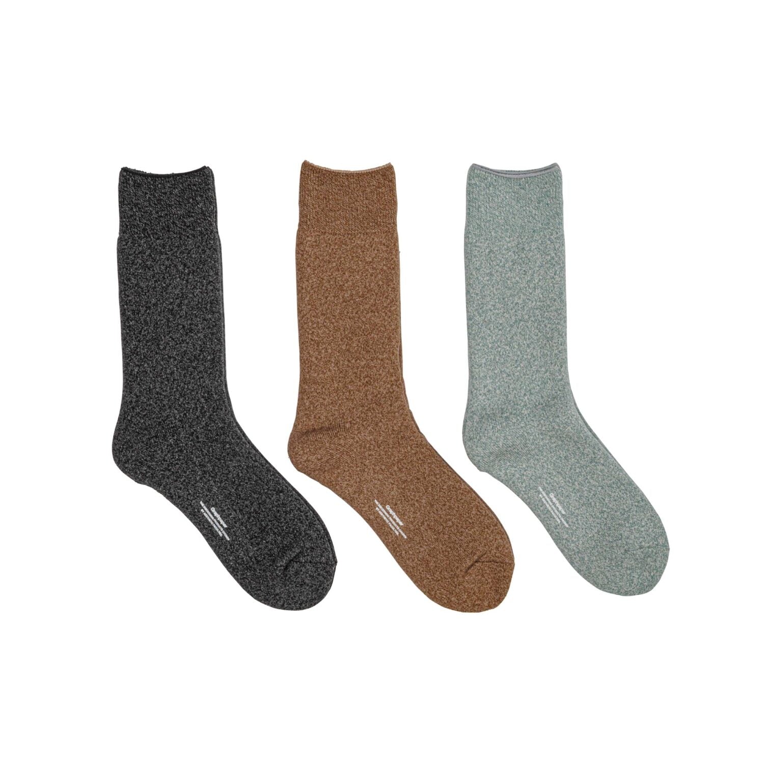 Graphpaper 3-Pack Melange Socks