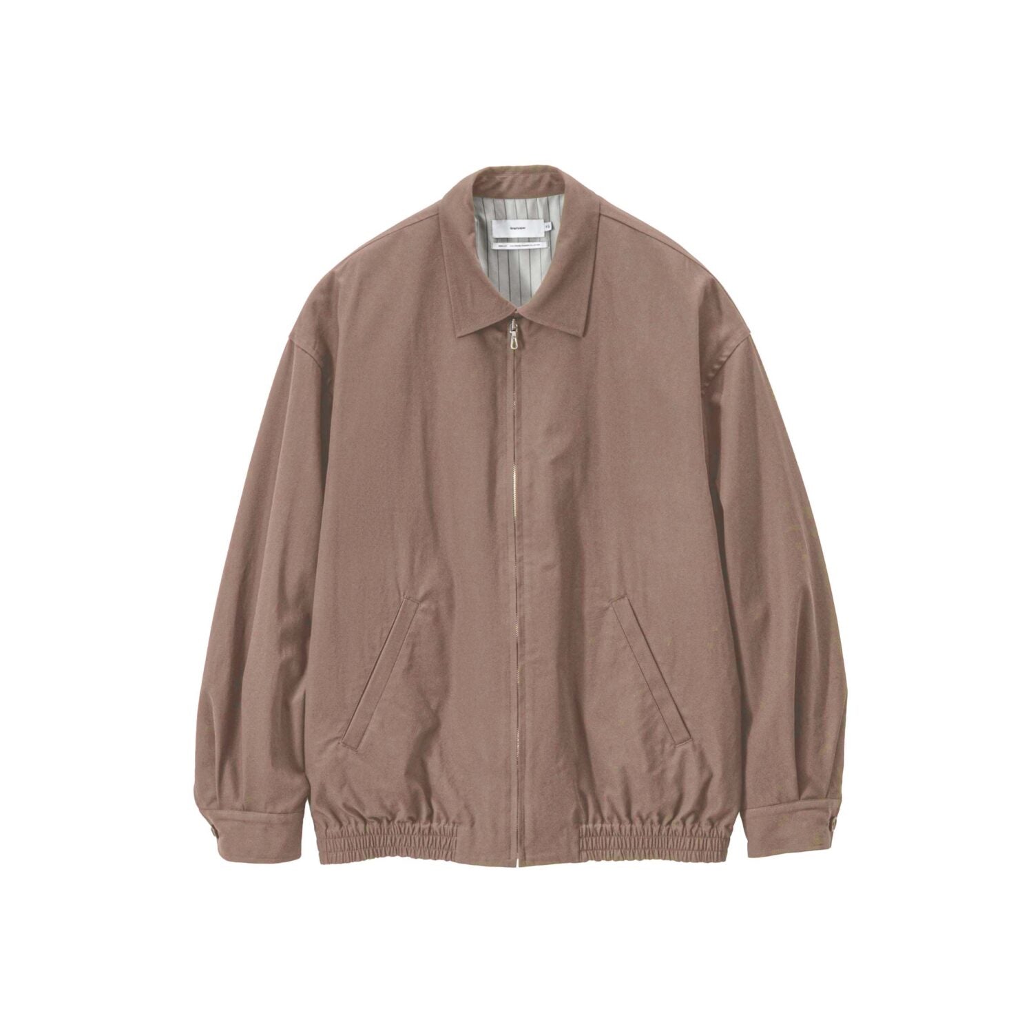 Brushed Cotton Gabardine Swing Top Jacket
