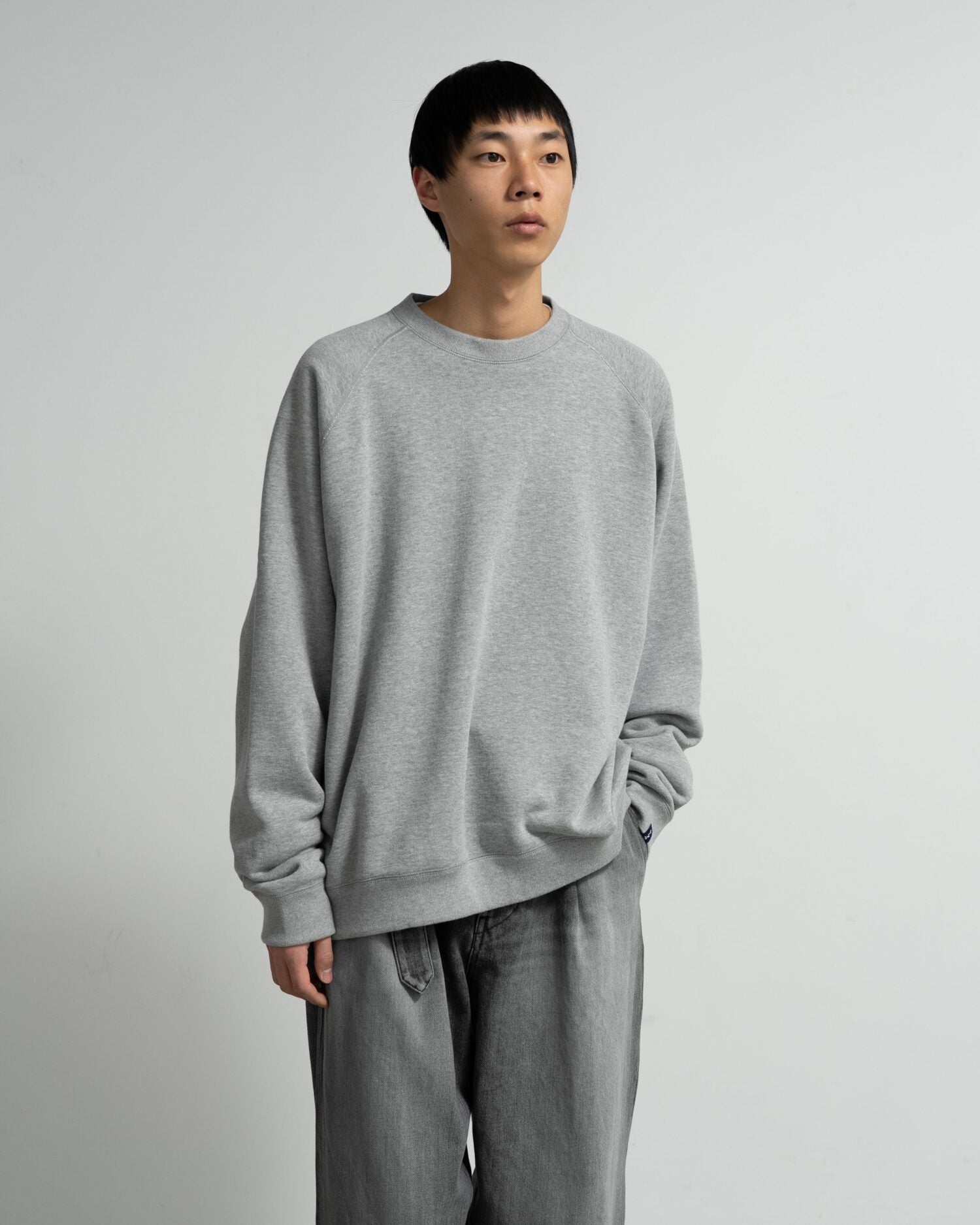 LOOPWHEELER for Graphpaper Raglan Sweat