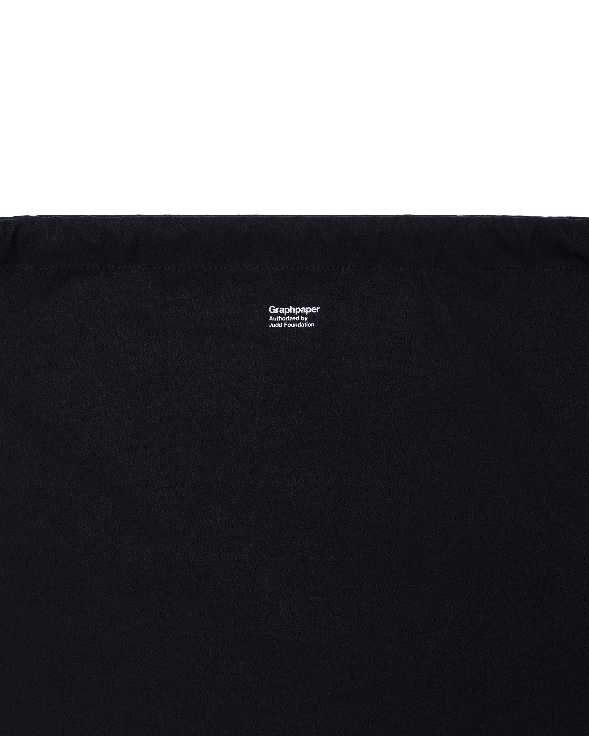 Donald Judd with Graphpaper JUDD Printed Drawstring Bag