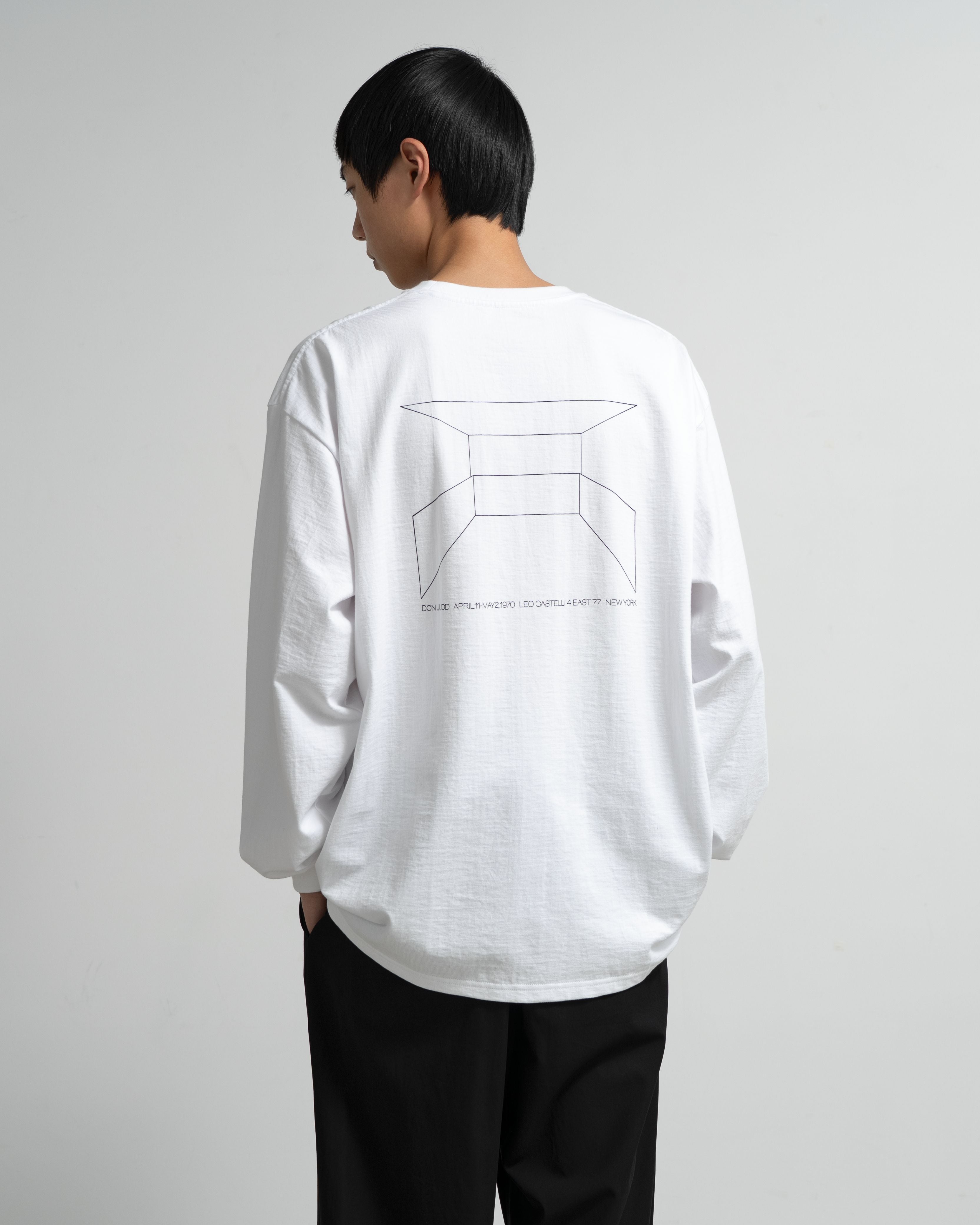 Donald Judd with Graphpaper L/S Crew Neck Tee