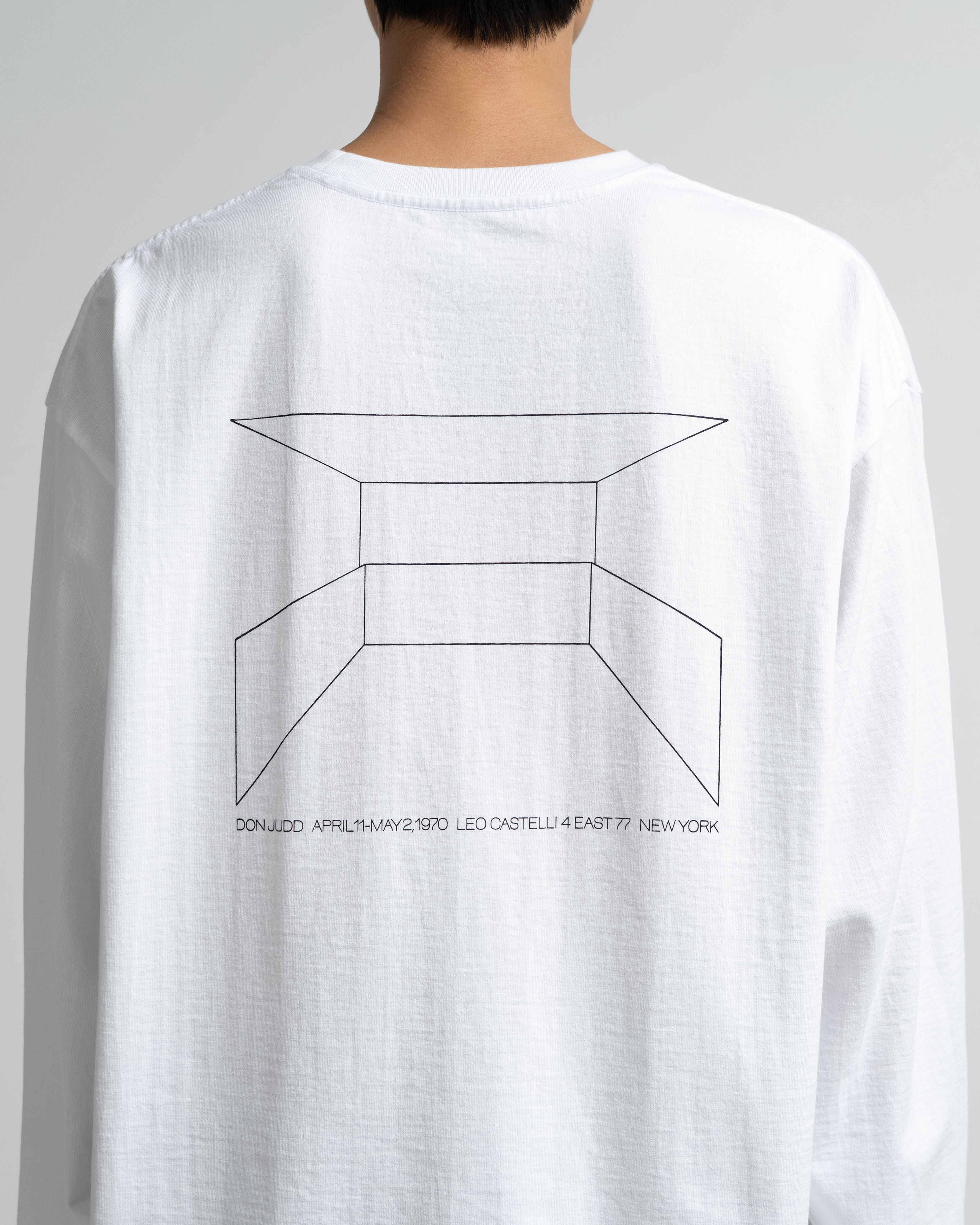 Donald Judd with Graphpaper L/S Crew Neck Tee