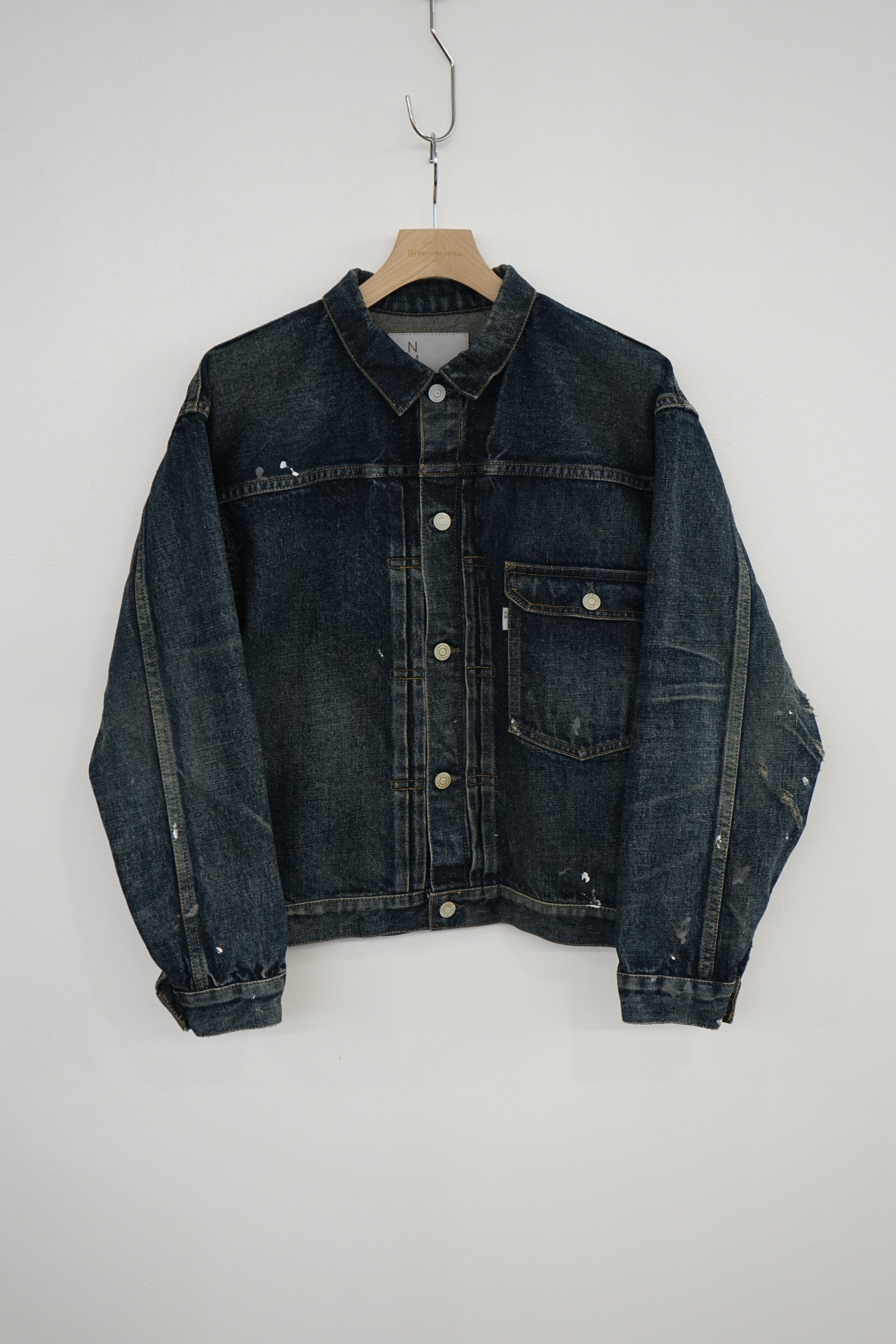 【3/14発売】#001 T-BACK DENIM JACKET