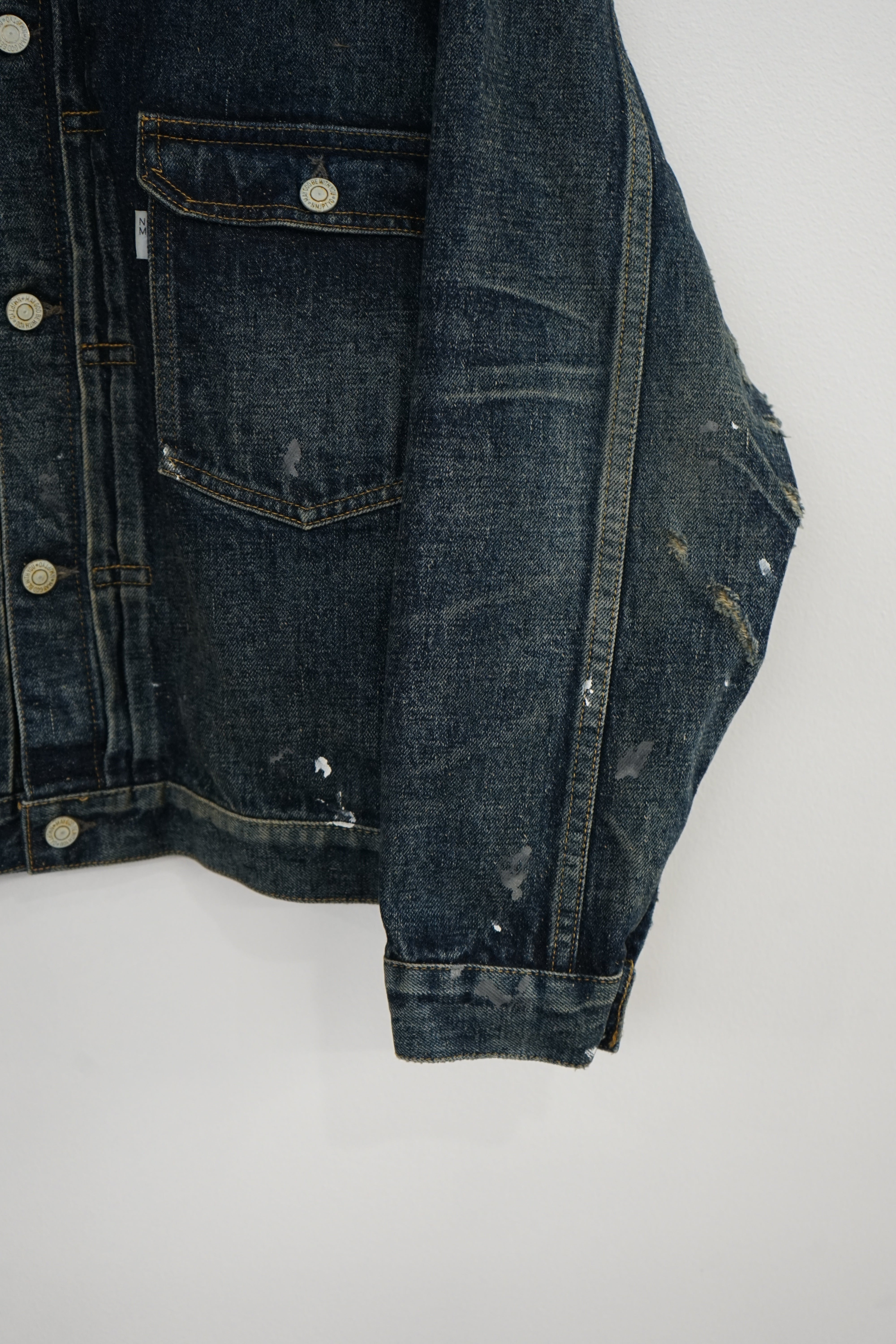 【3/14発売】#001 T-BACK DENIM JACKET