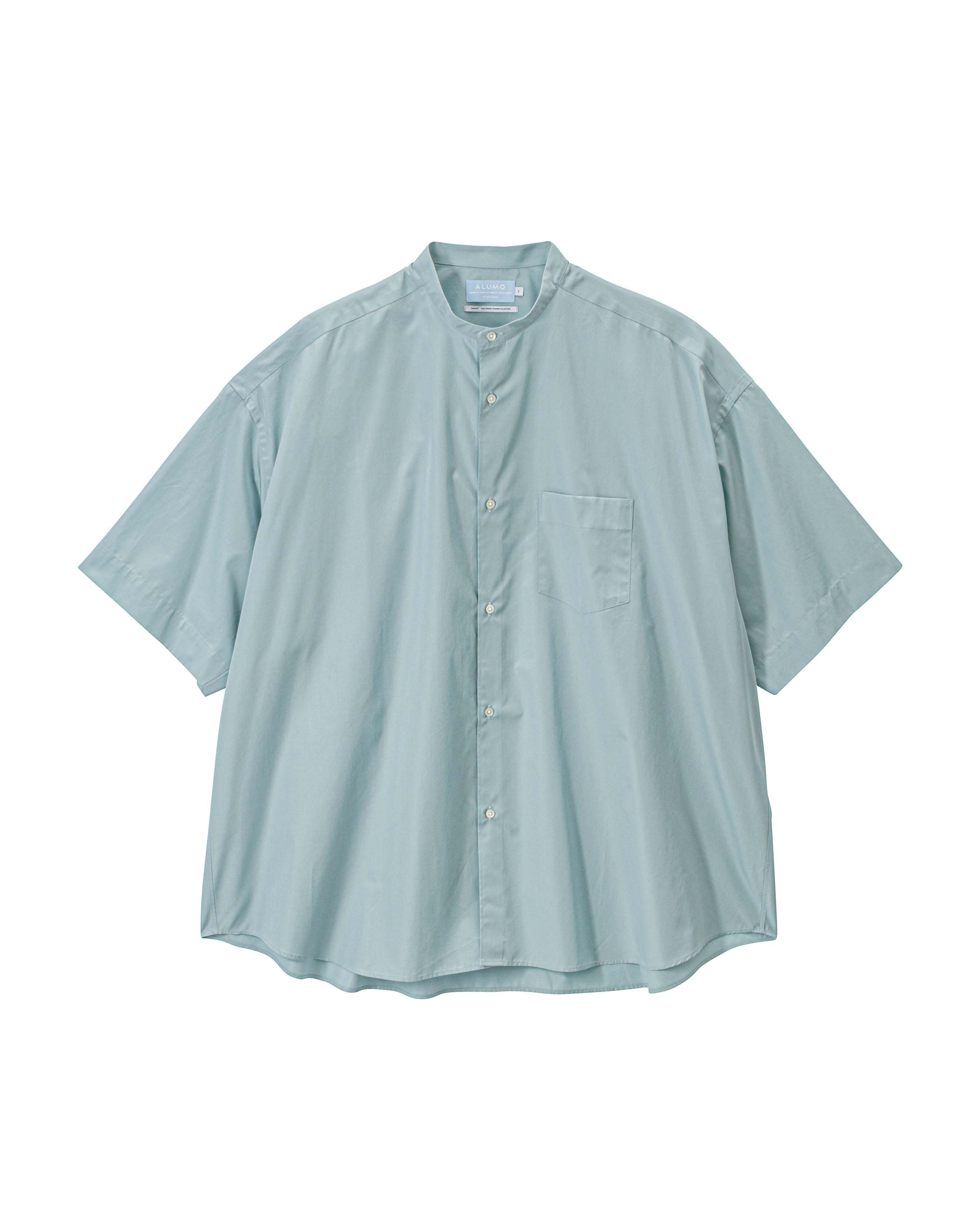 【3/20(金)発売】ALUMO for GP S/S Oversized Band Collar Shirt