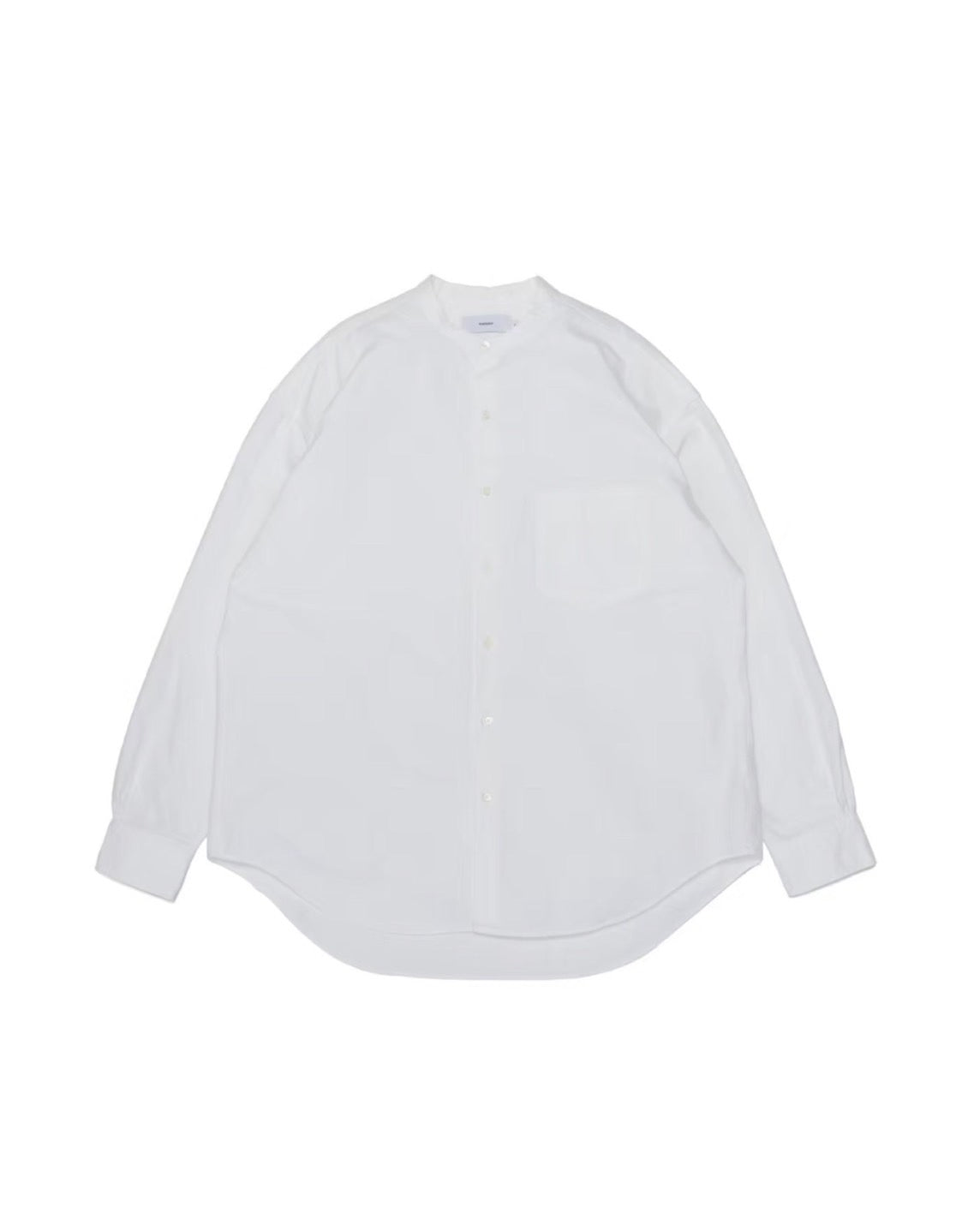 【8/1(土)発売】Oxford L/S Oversized Band Collar Shirt