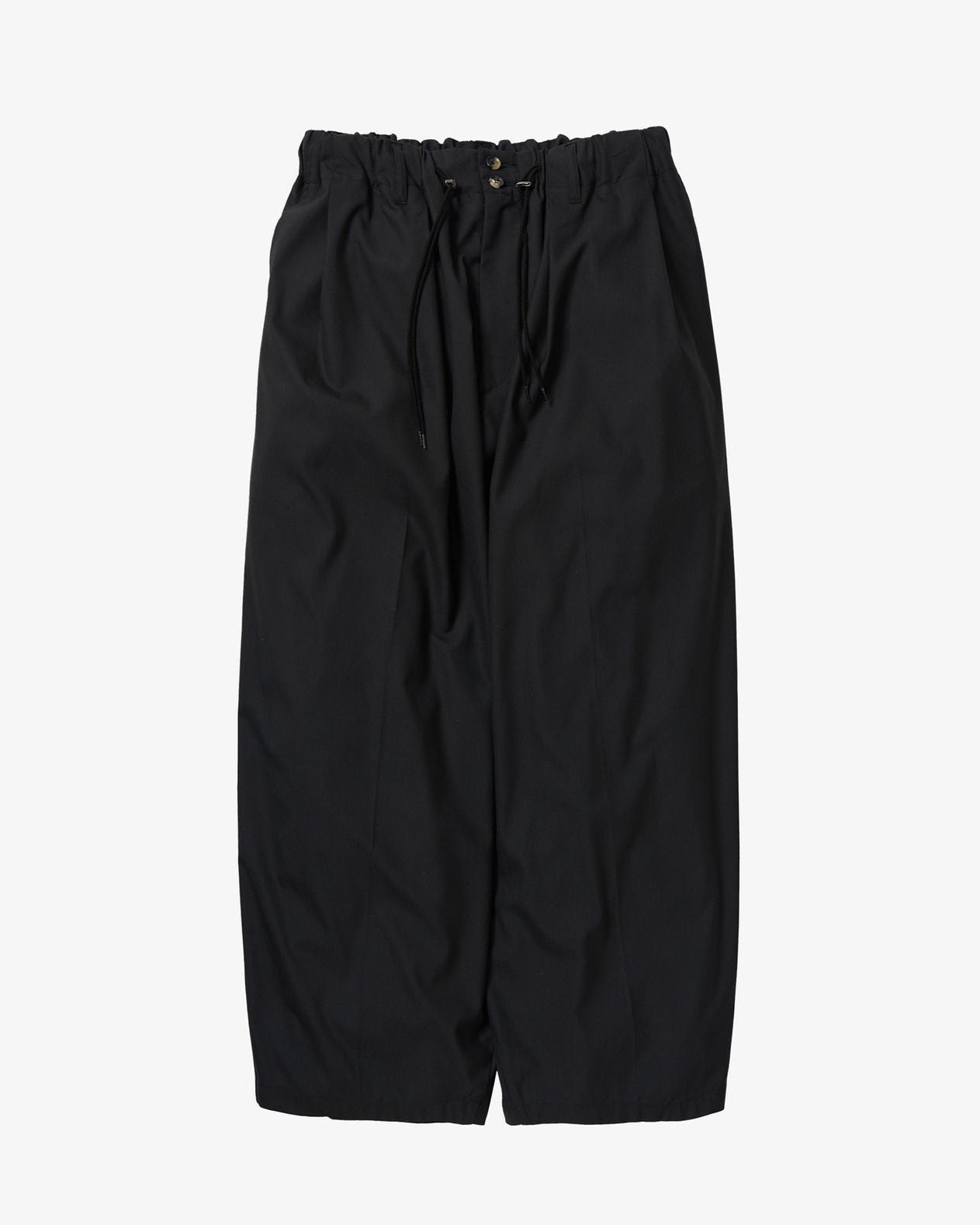 circular pants black